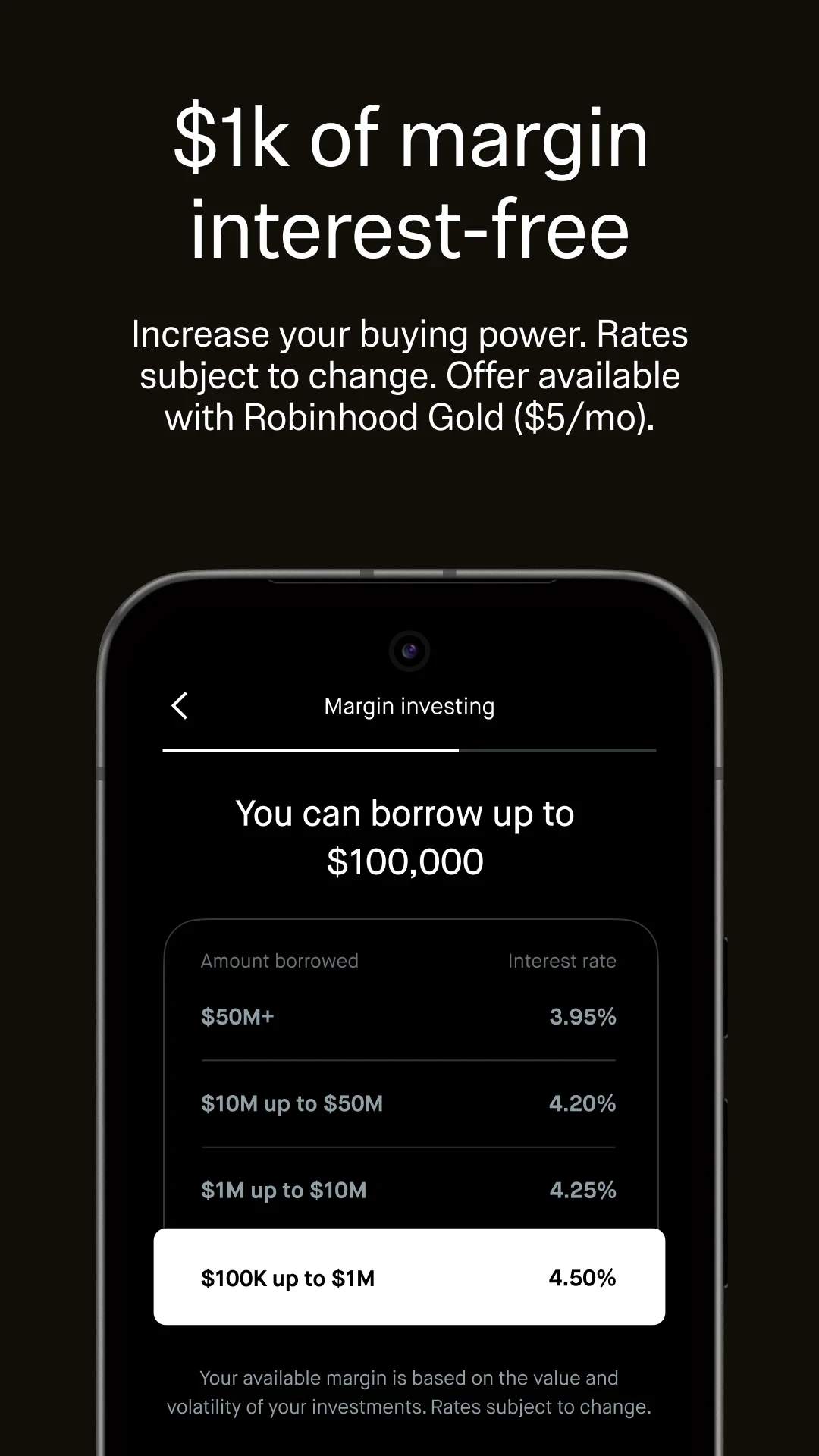 Robinhood: Trading & Investing app store screenshot 8 — Finance (Android)