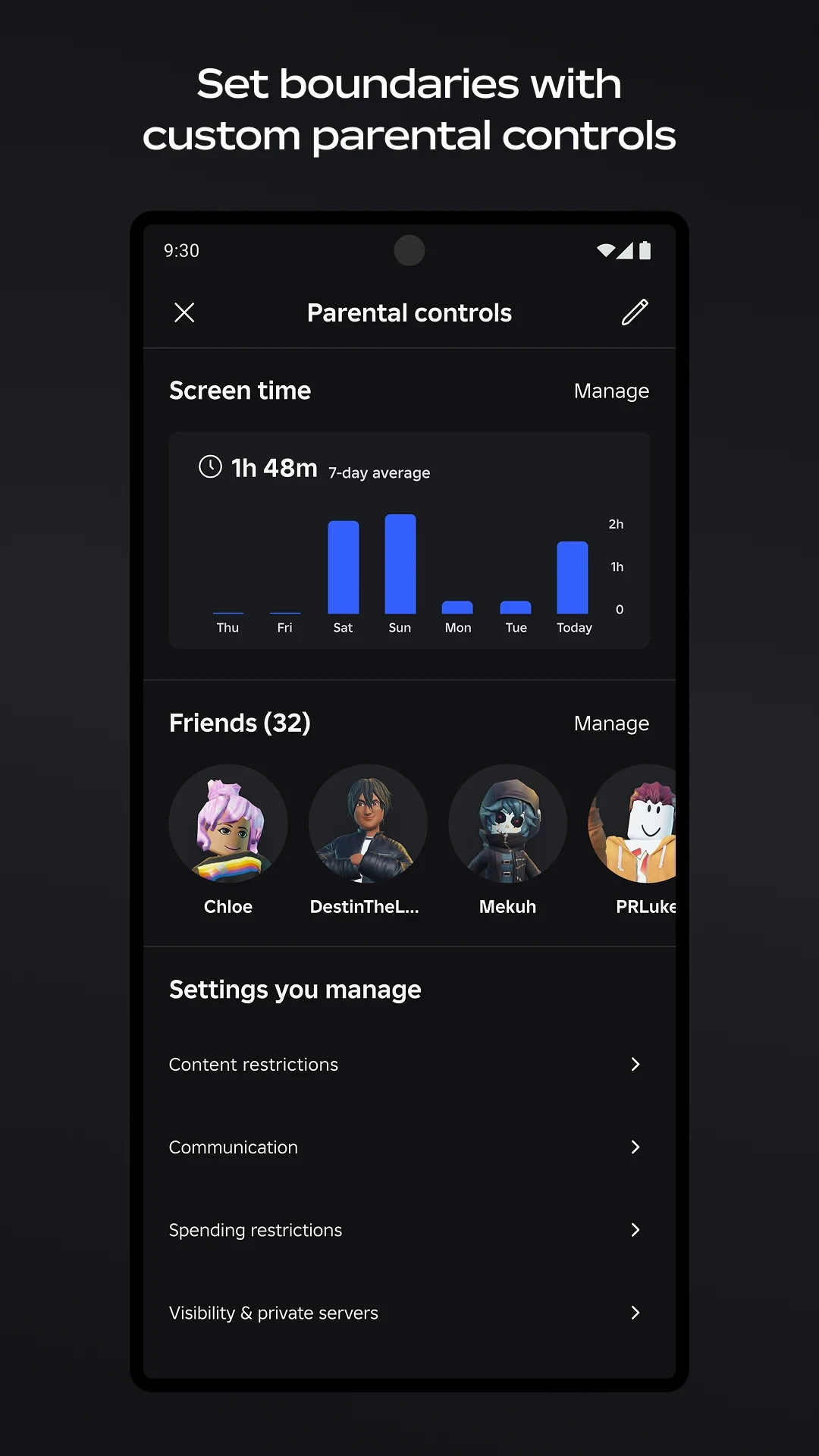 Roblox app store screenshot 27 — Game Simulation (Android)