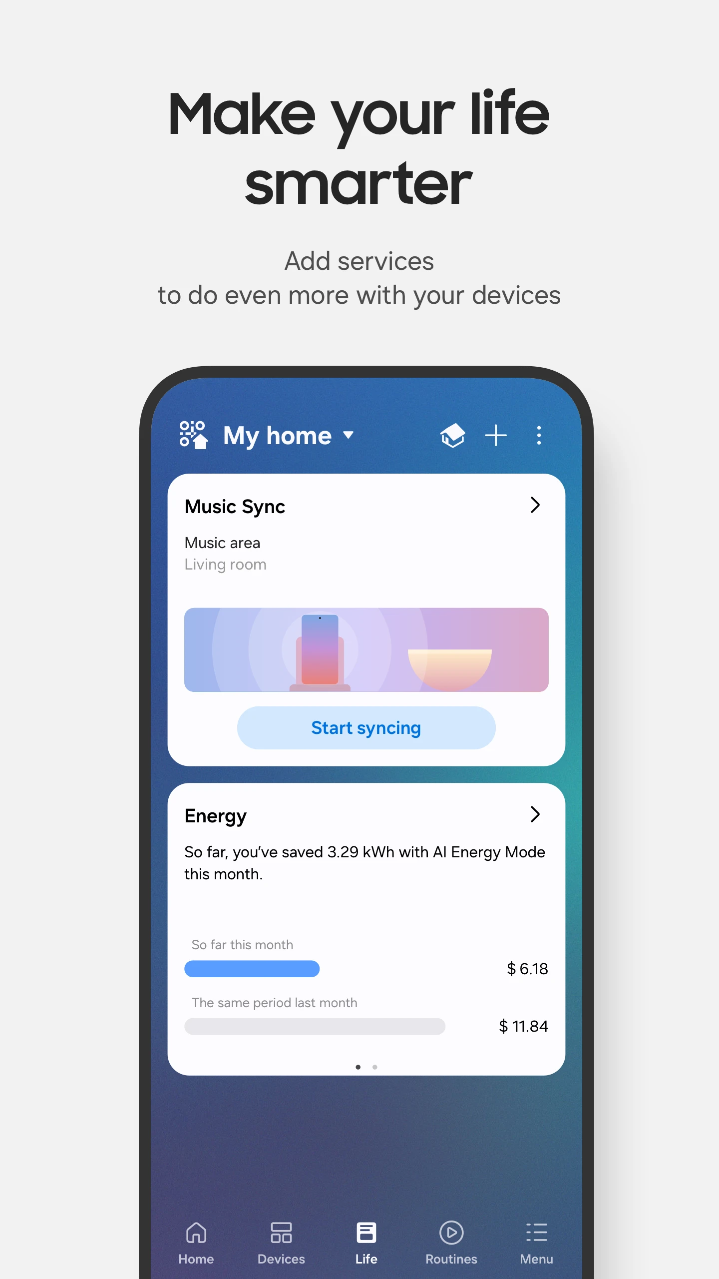 SmartThings app store screenshot 6 — Lifestyle (Android)