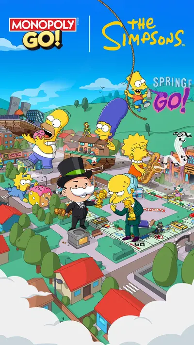 MONOPOLY GO! app store screenshot 1 — Game Board (Android)