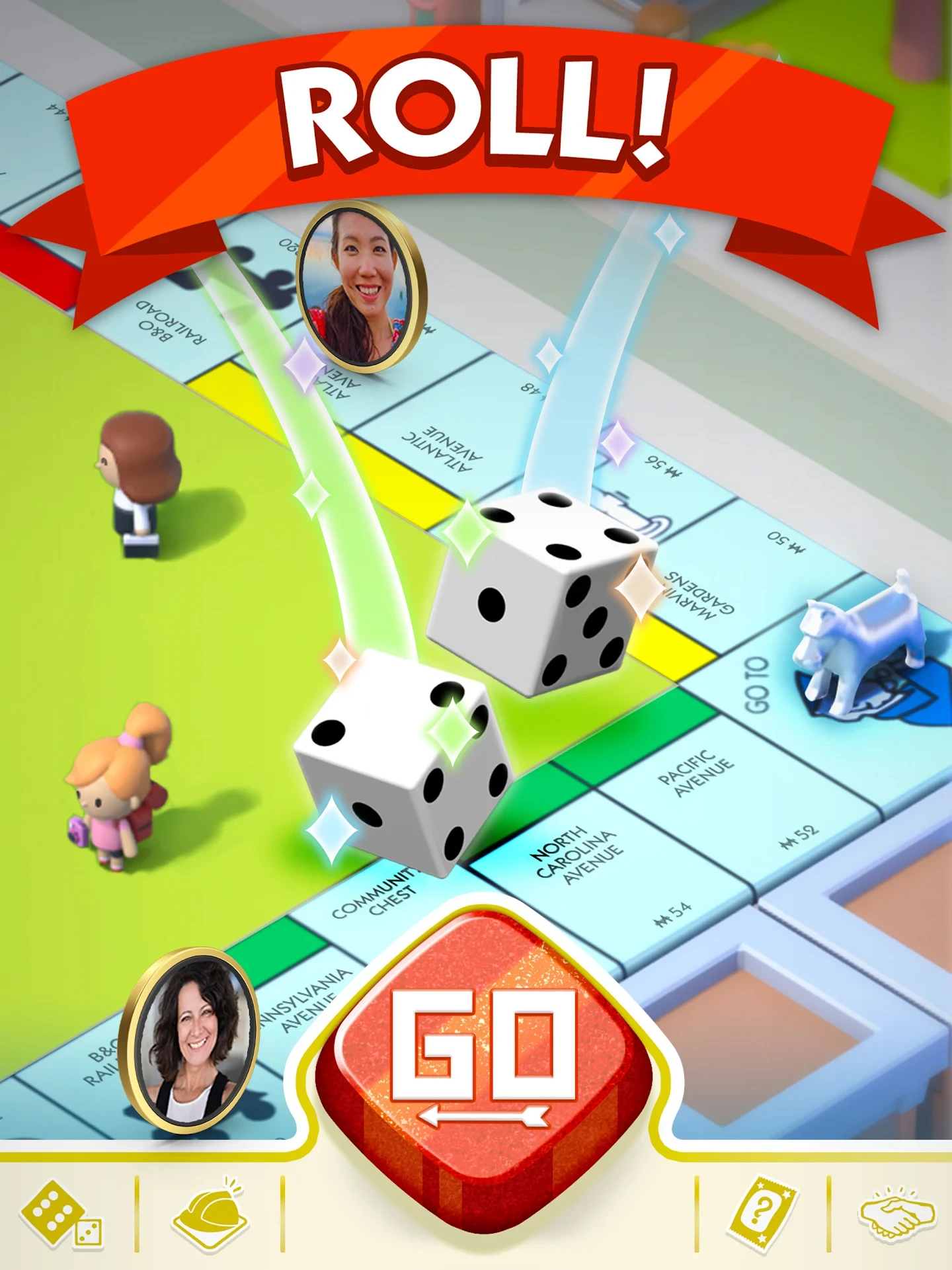 MONOPOLY GO! app store screenshot 18 — Game Board (Android)