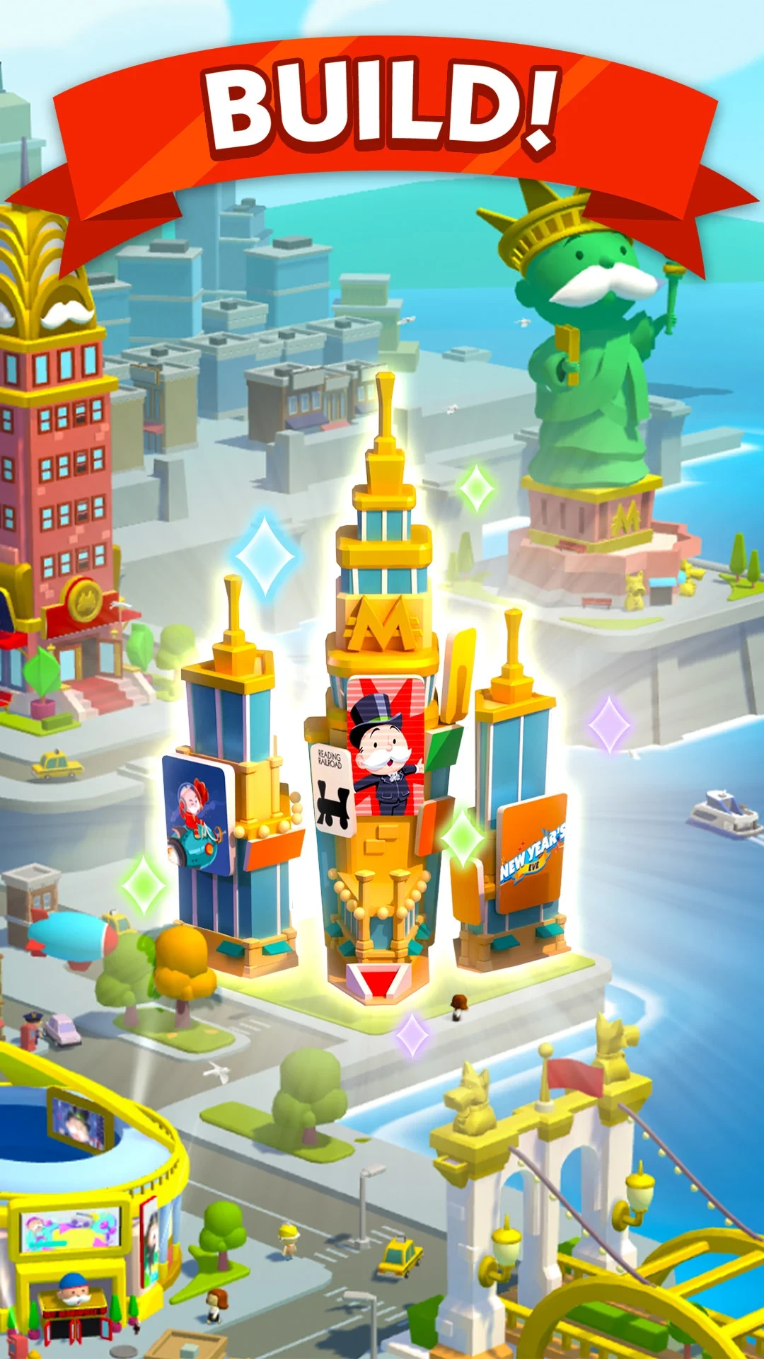 MONOPOLY GO! app store screenshot 3 — Game Board (Android)