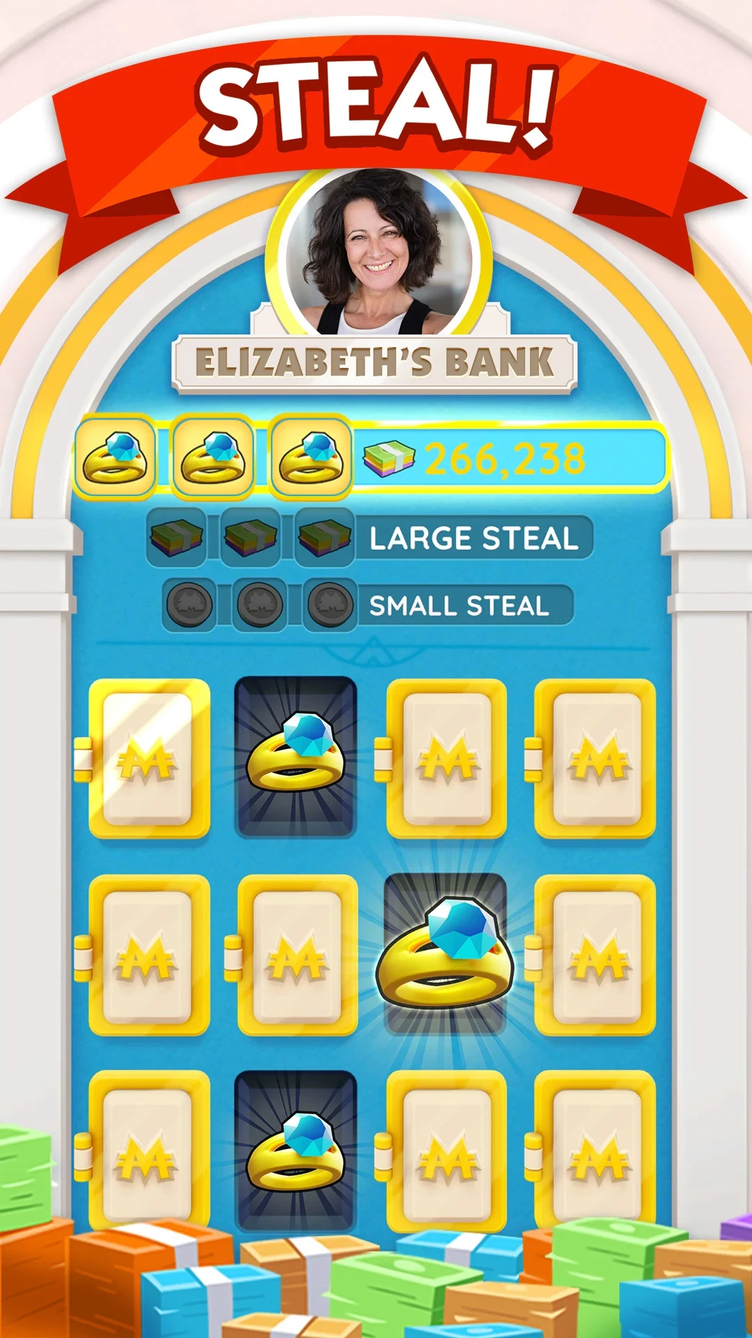 MONOPOLY GO! app store screenshot 4 — Game Board (Android)