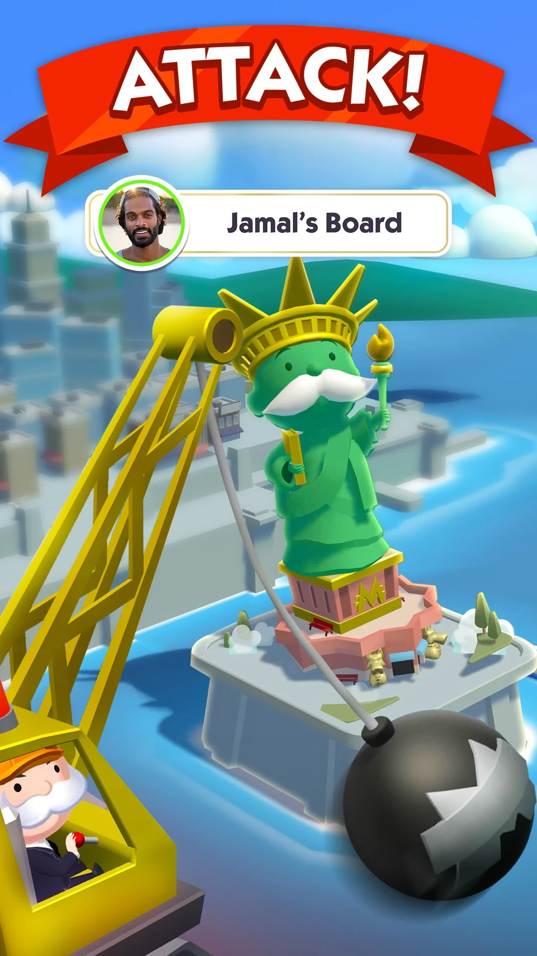 MONOPOLY GO! app store screenshot 5 — Game Board (Android)