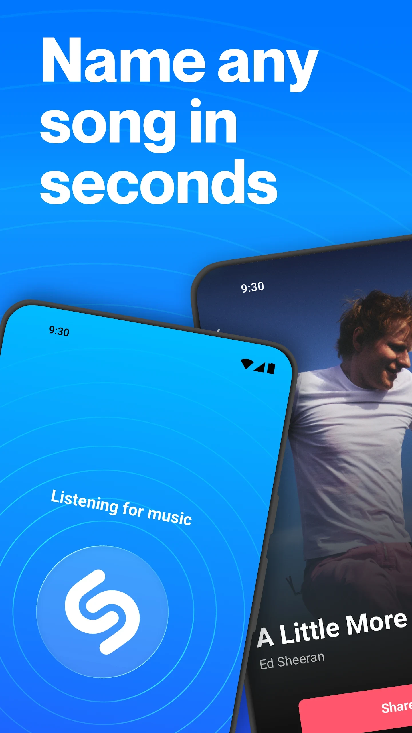 Shazam: Find Music & Concerts app store screenshot 1 — Music And Audio (Android)