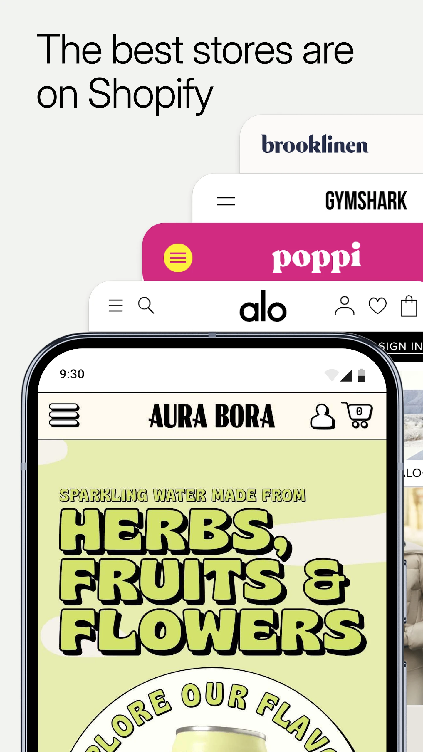 Shopify: Sell online/in person app store screenshot 1 — Business (Android)