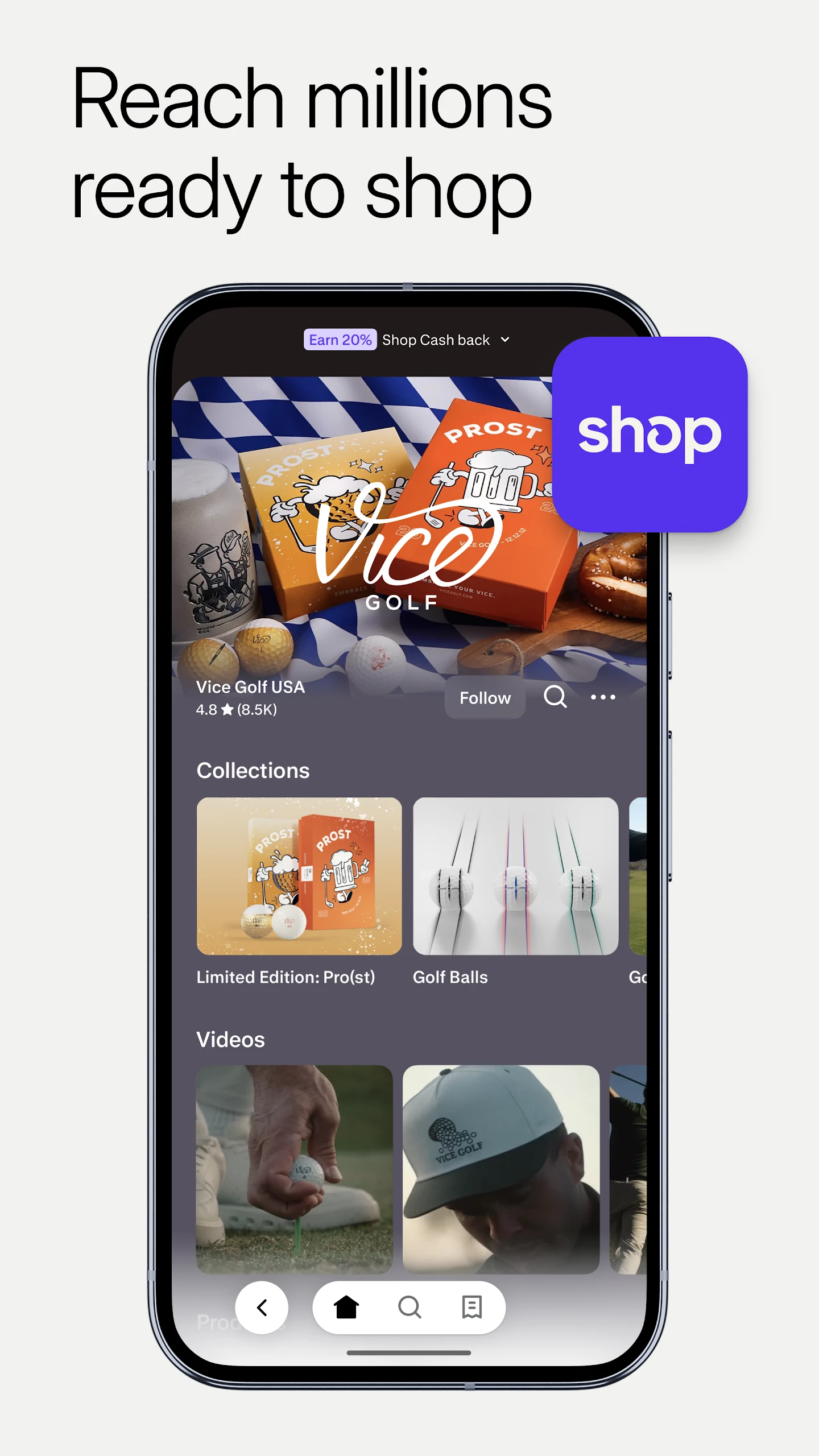 Shopify: Sell online/in person app store screenshot 8 — Business (Android)