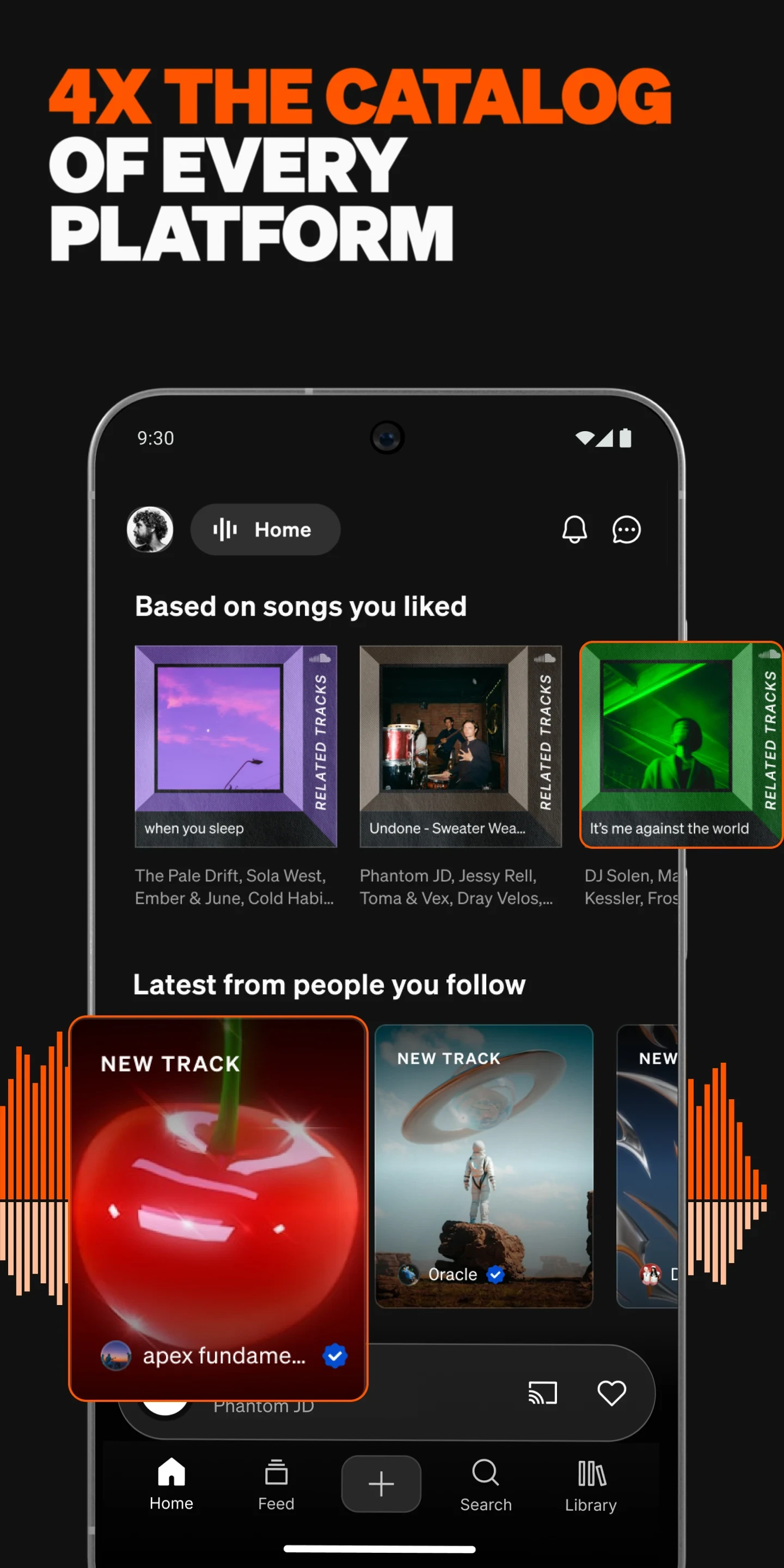 SoundCloud: The Music You Love app store screenshot 7 — Music And Audio (Android)