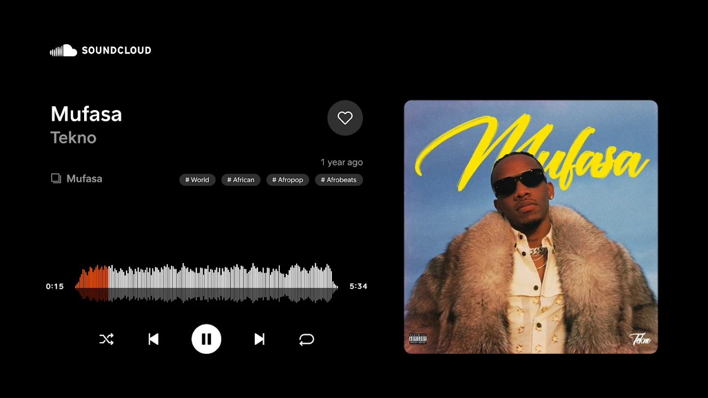 SoundCloud: The Music You Love app store screenshot 8 — Music And Audio (Android)