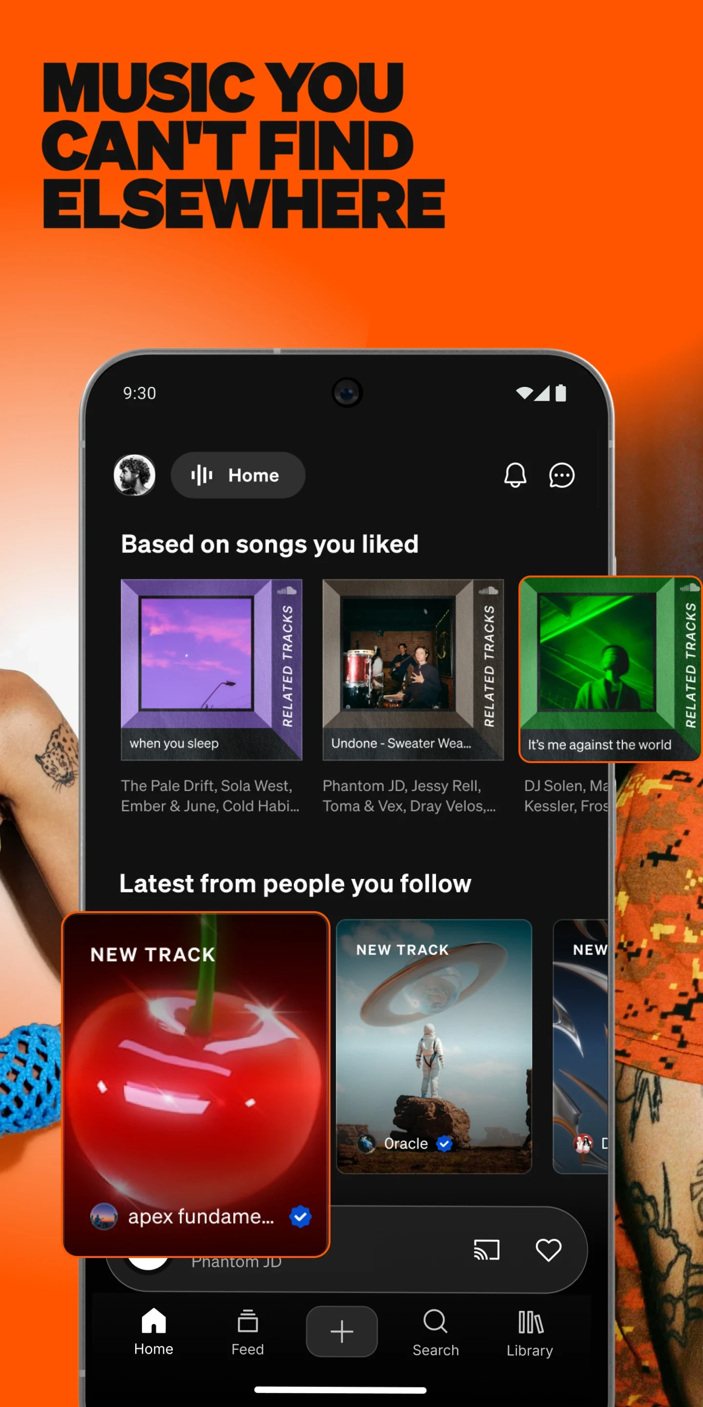 SoundCloud: The Music You Love app store screenshot 2 — Music And Audio (Android)