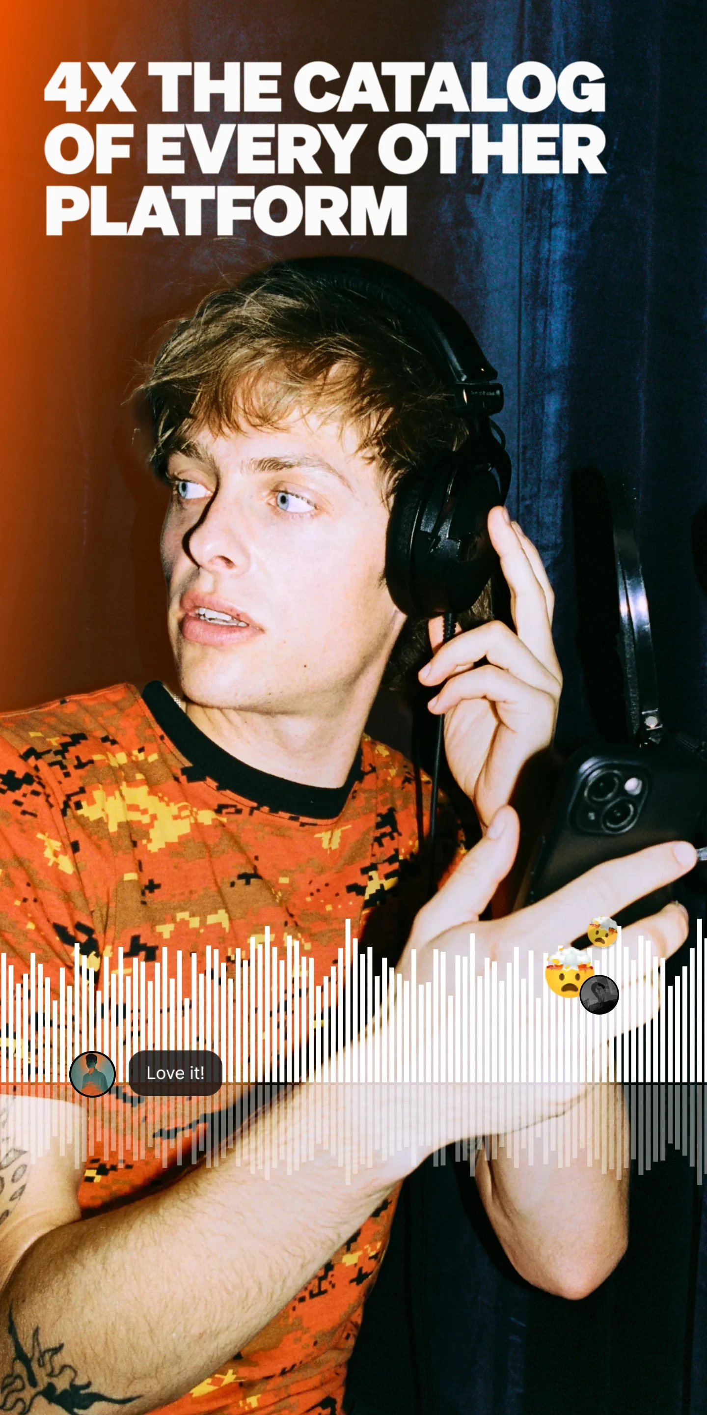 SoundCloud: The Music You Love app store screenshot 3 — Music And Audio (Android)