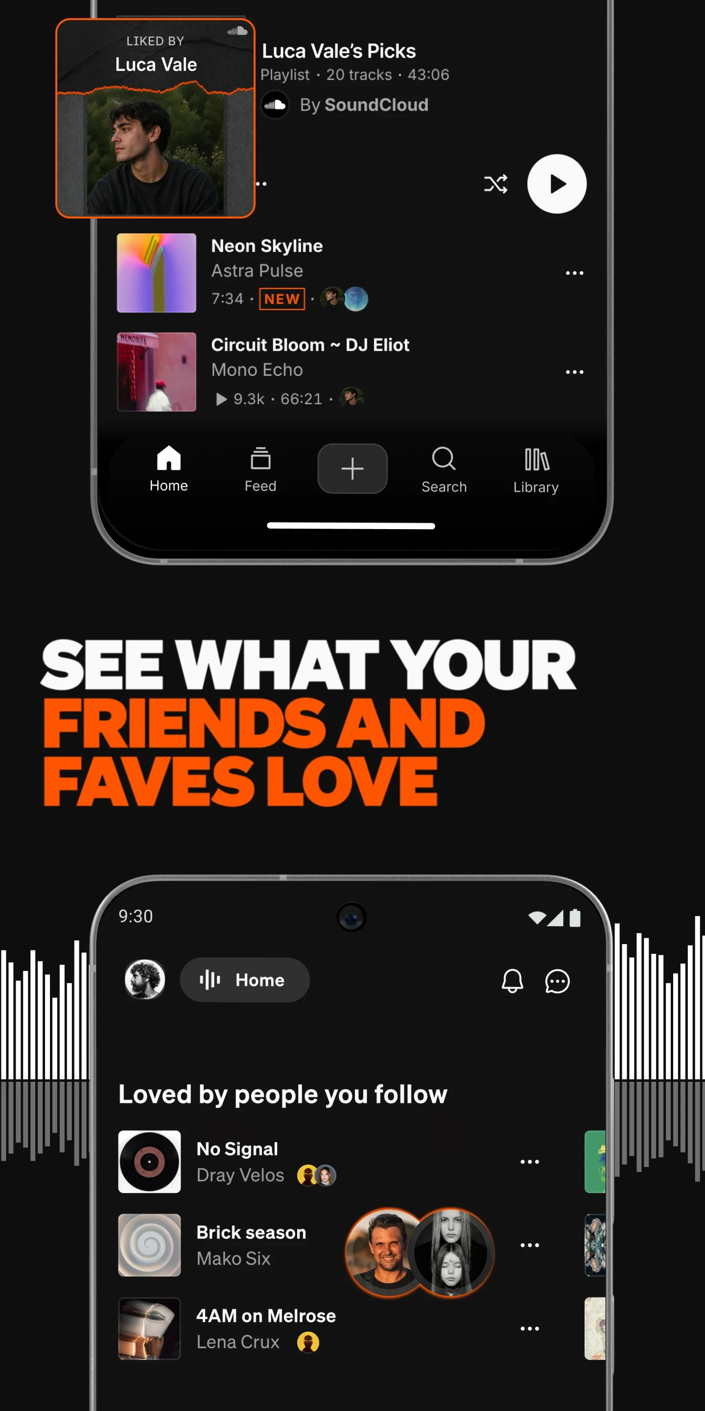 SoundCloud: The Music You Love app store screenshot 4 — Music And Audio (Android)
