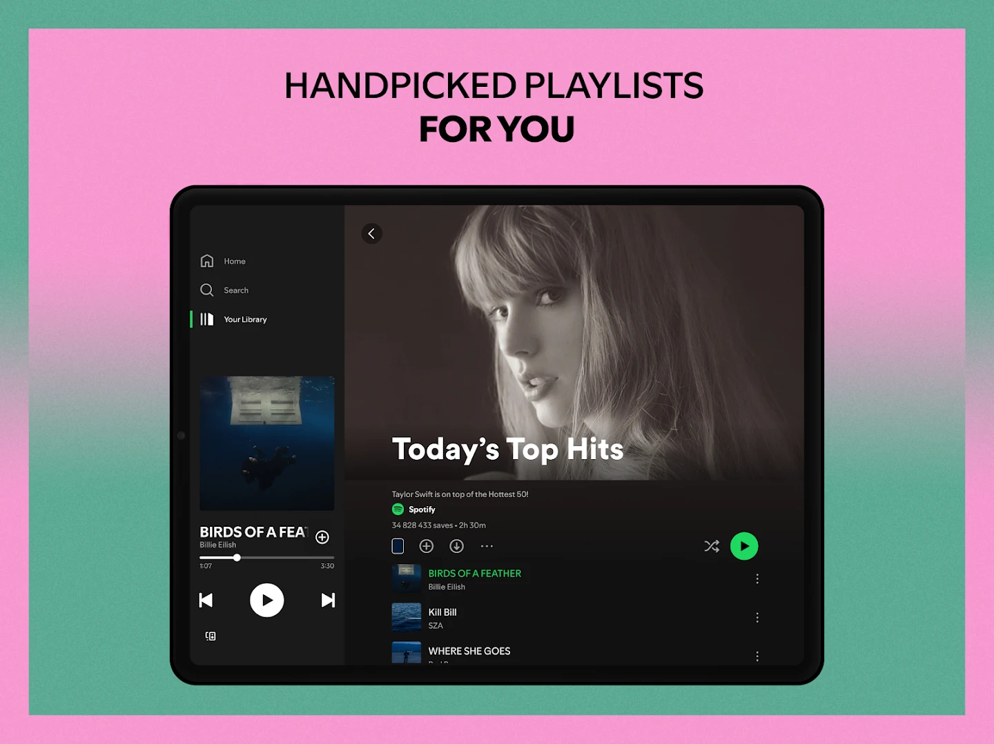 Spotify: Music and Podcasts app store screenshot 12 — Music And Audio (Android)