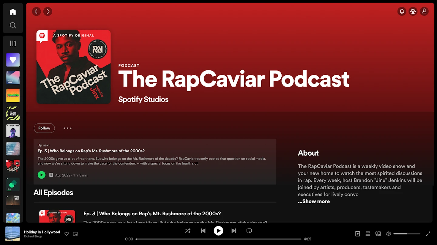 Spotify: Music and Podcasts app store screenshot 26 — Music And Audio (Android)