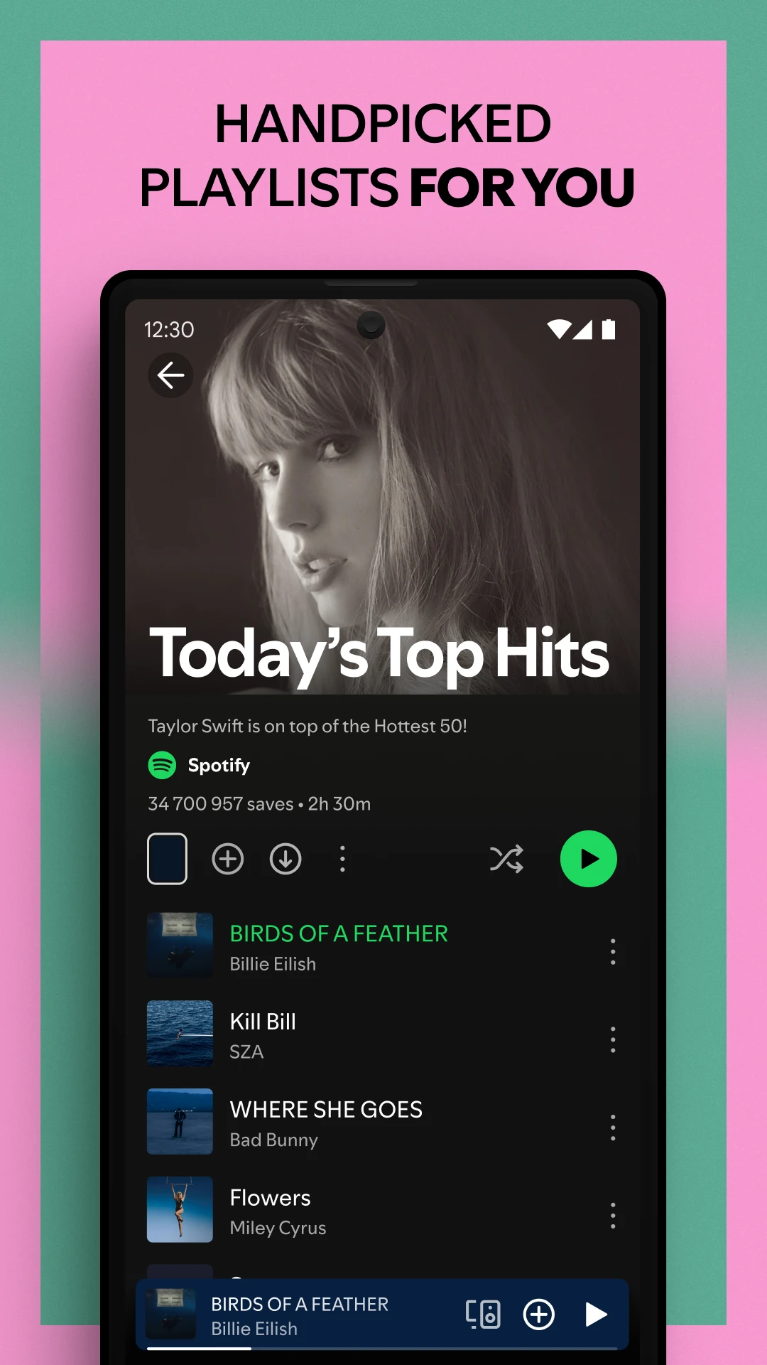 Spotify: Music and Podcasts app store screenshot 4 — Music And Audio (Android)