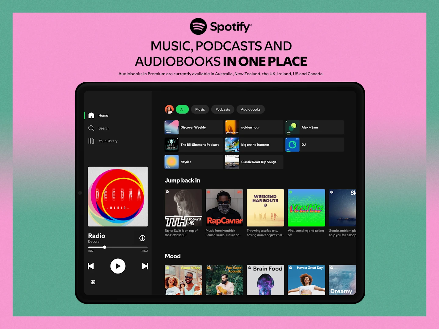 Spotify: Music and Podcasts app store screenshot 9 — Music And Audio (Android)