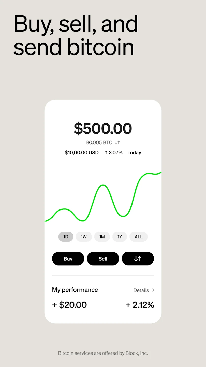 Cash App app store screenshot 3 — Finance (Android)
