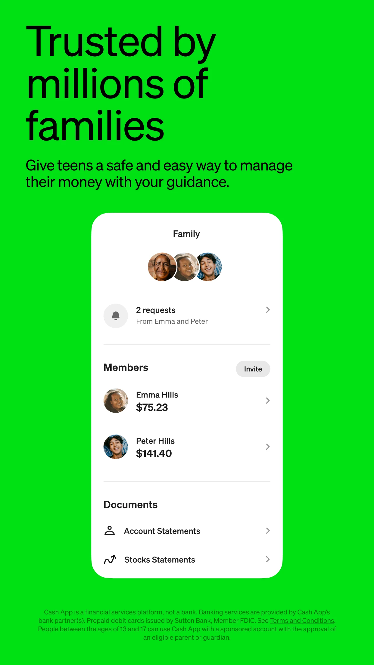 Cash App app store screenshot 8 — Finance (Android)