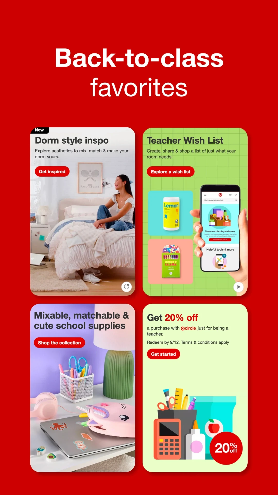 Target: Shop. Style. Save. app store screenshot 6 — Shopping (Android)