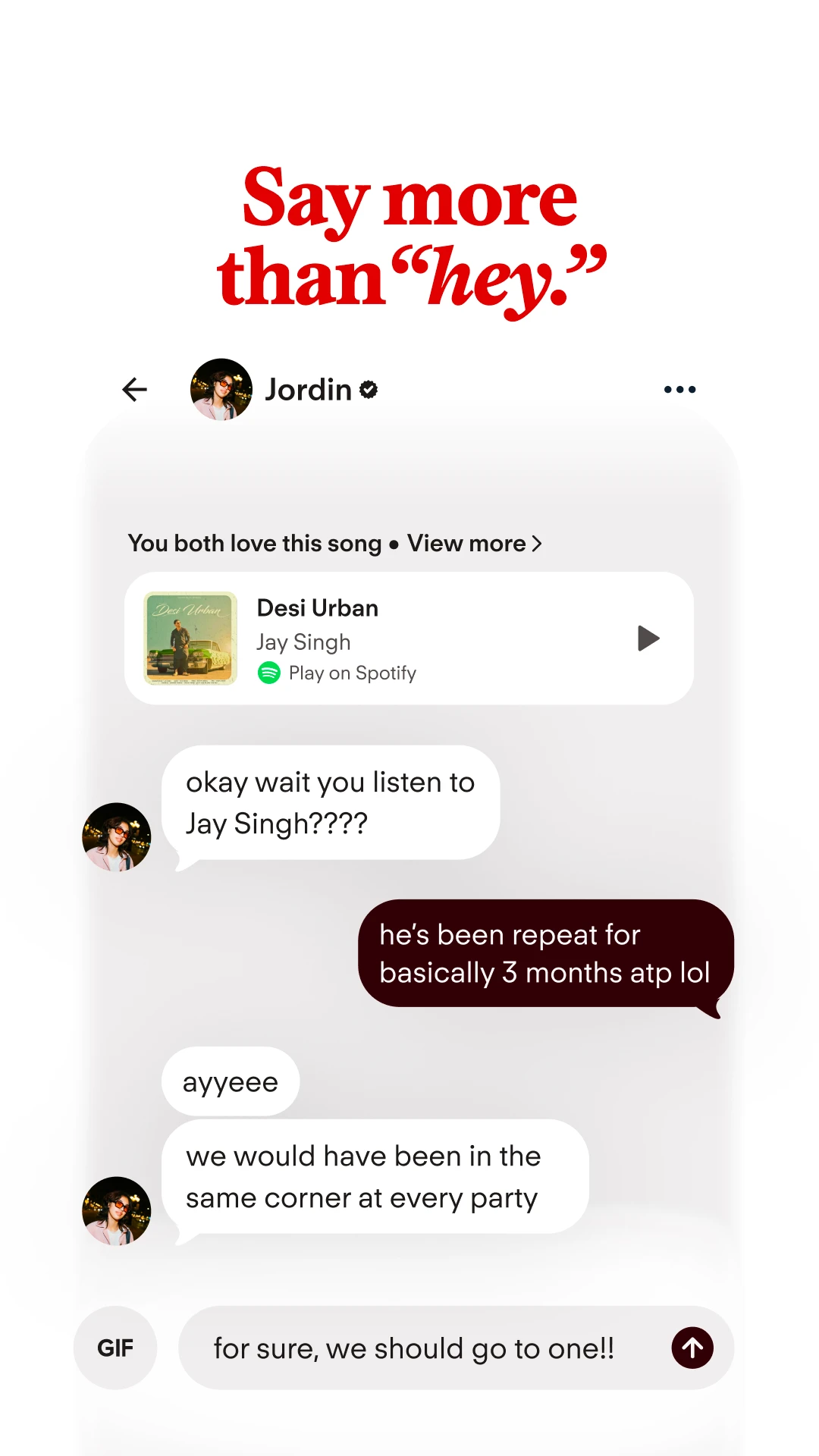 Tinder Dating App: Chat & Date app store screenshot 8 — Dating (Android)