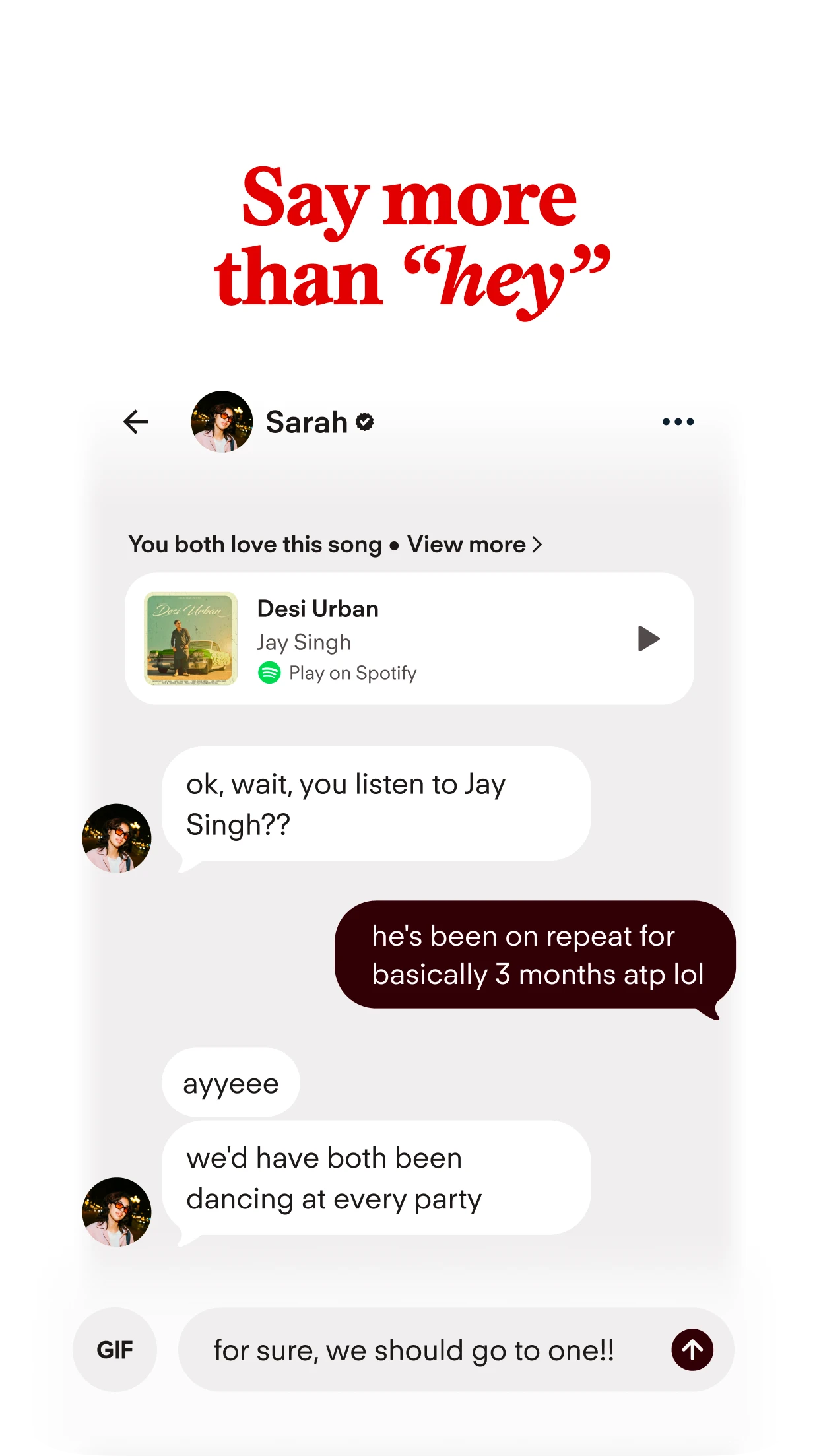 Tinder Dating App: Chat & Date app store screenshot 8 — Dating (Android)