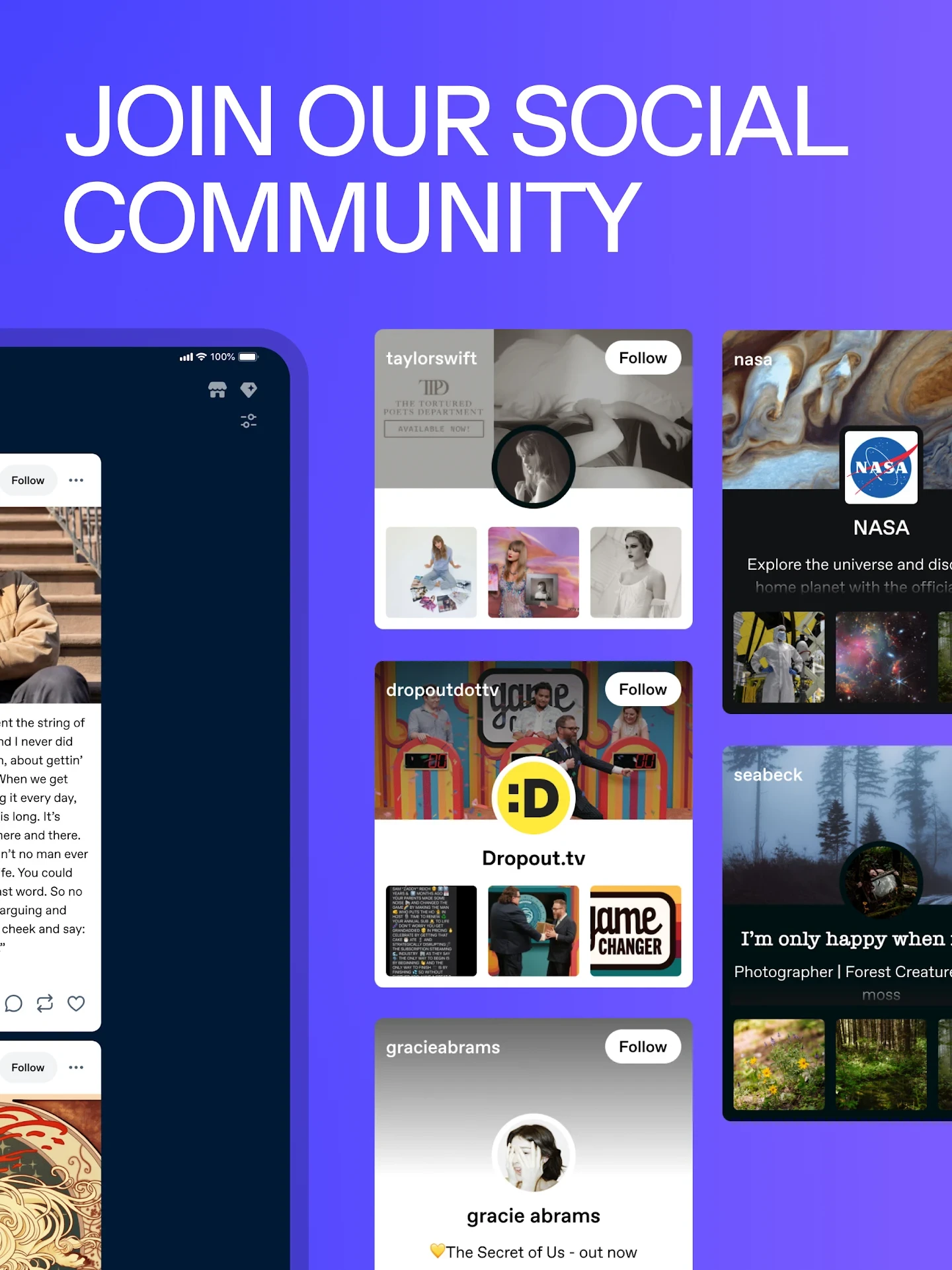 Tumblr: Social Media & Art app store screenshot 12 — Social (Android)