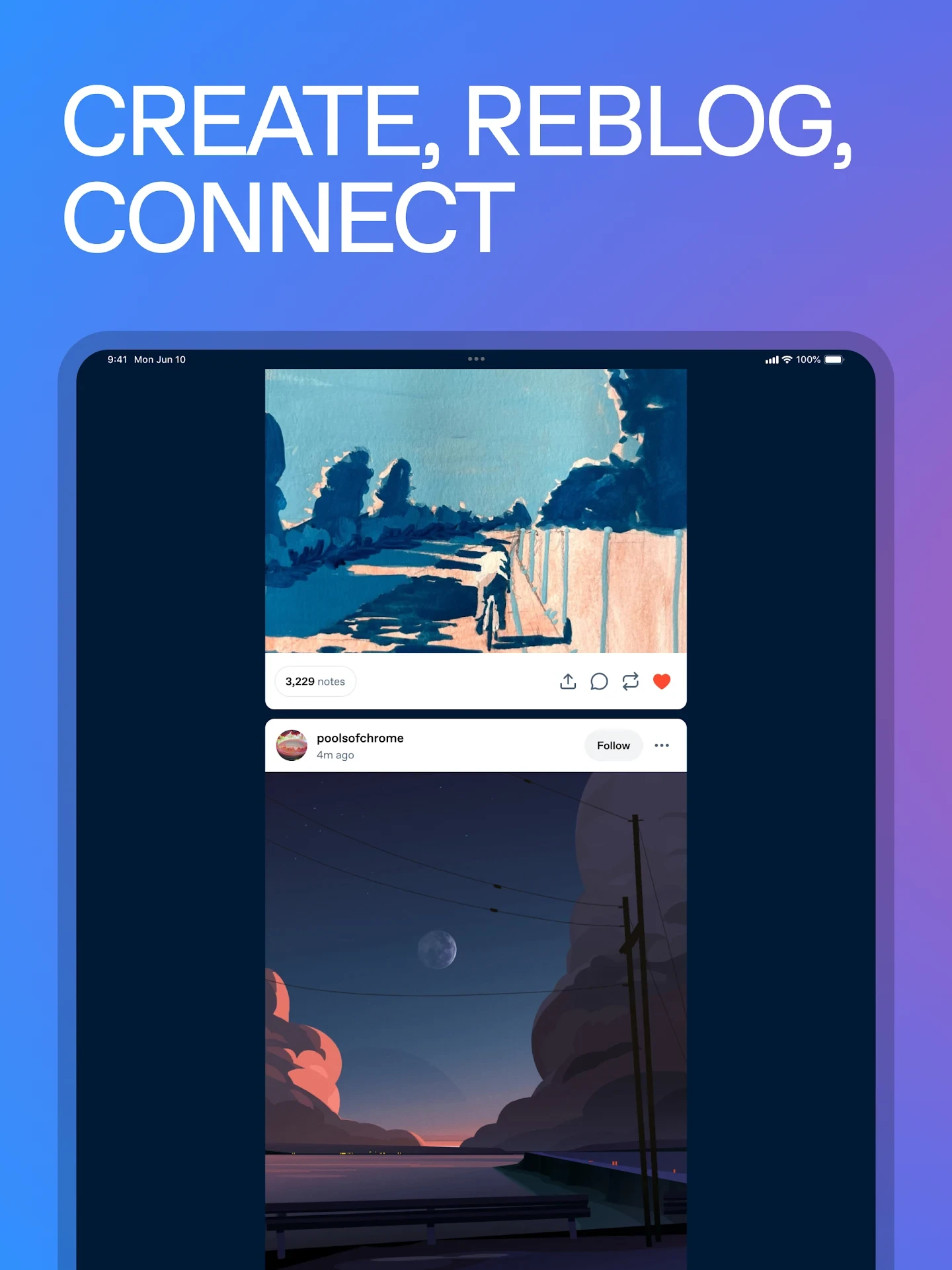 Tumblr: Social Media & Art app store screenshot 8 — Social (Android)