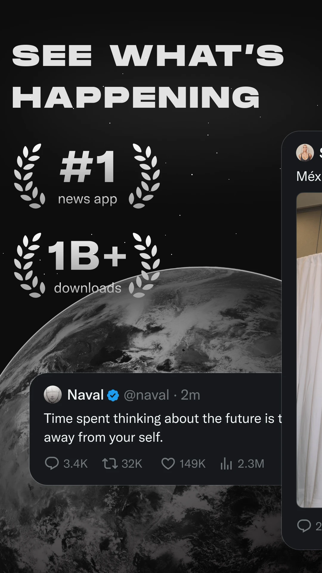 X app store screenshot 1 — News And Magazines (Android)
