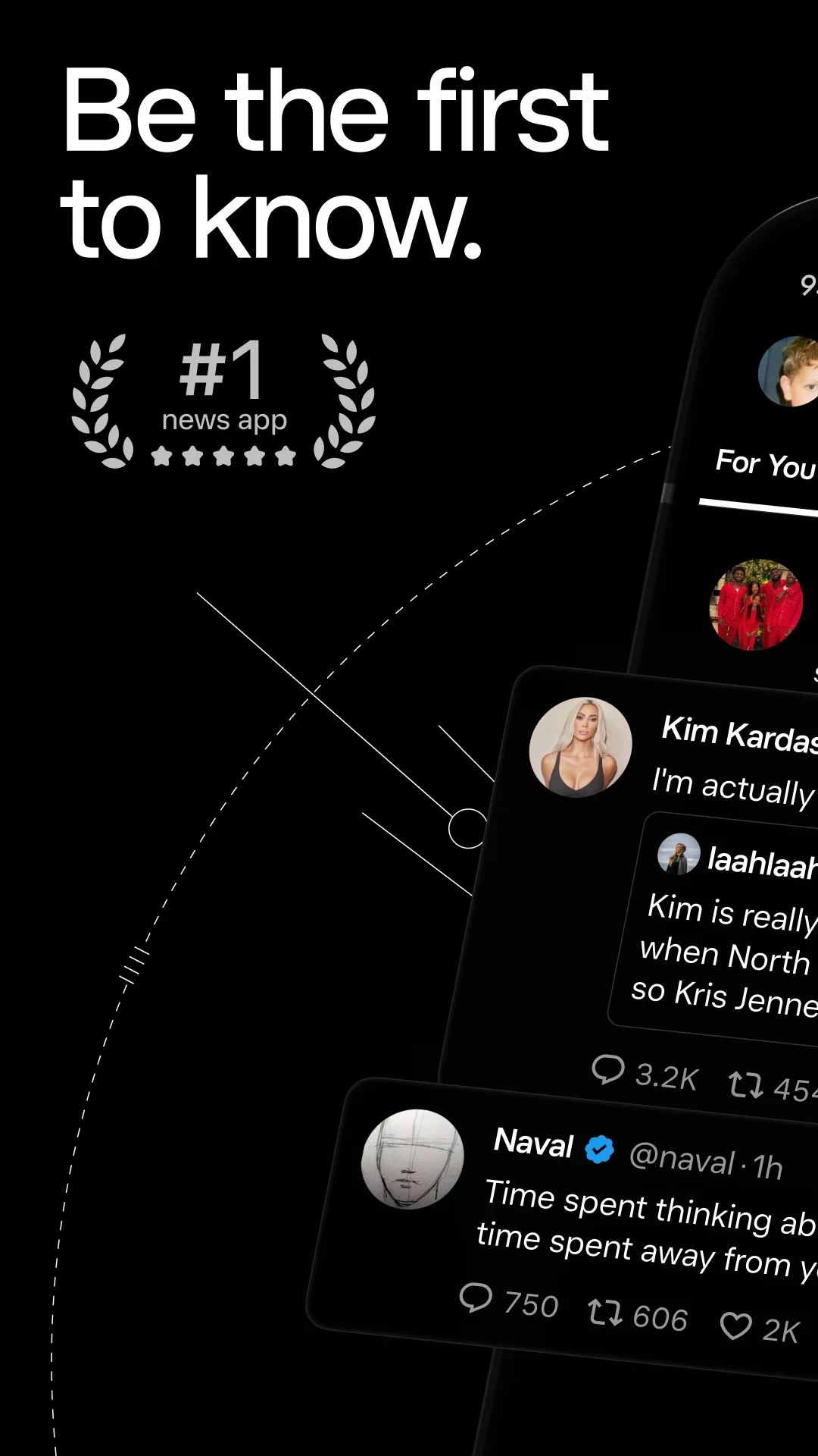 X app store screenshot 1 — News And Magazines (Android)