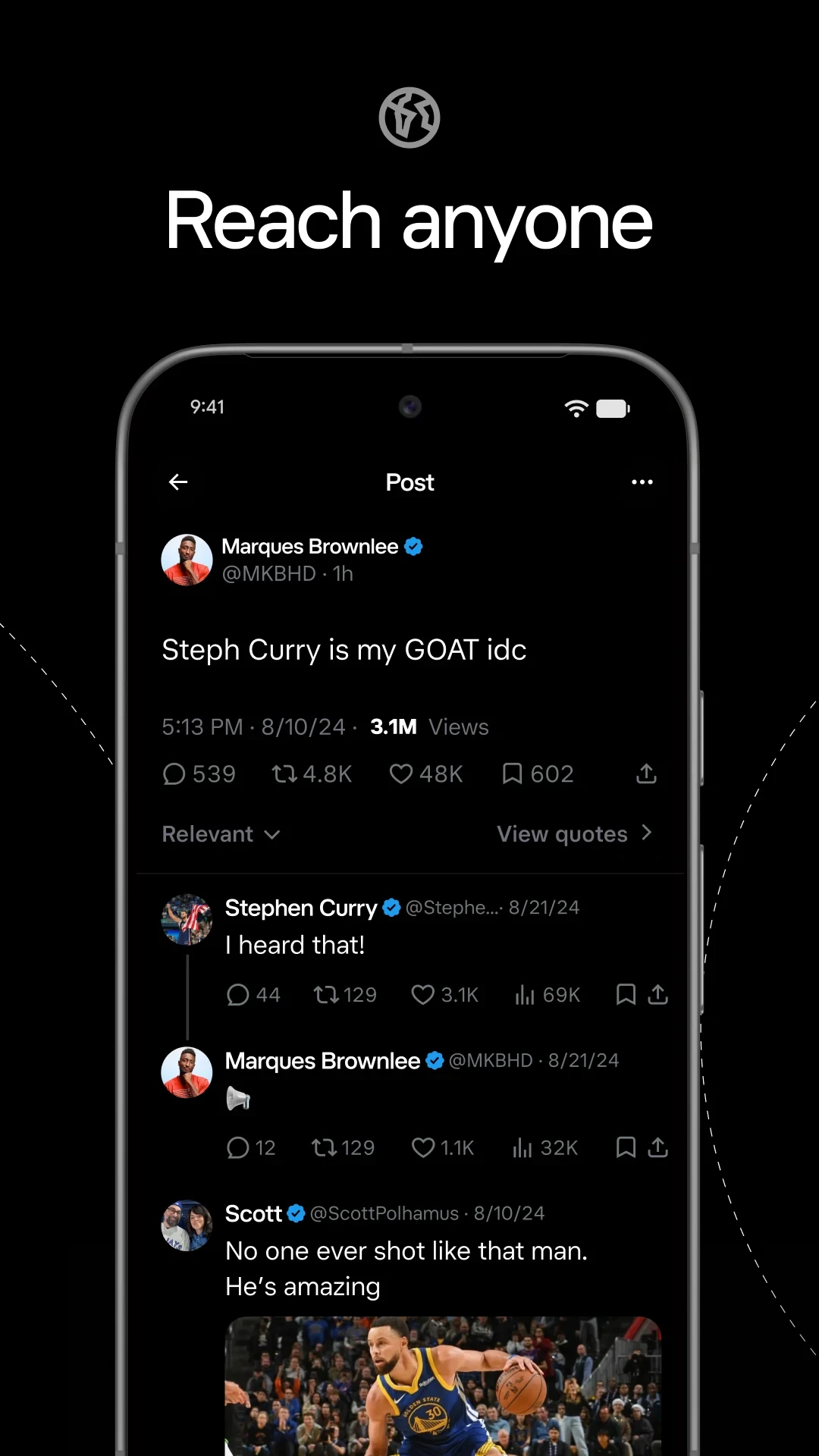 X app store screenshot 3 — News And Magazines (Android)