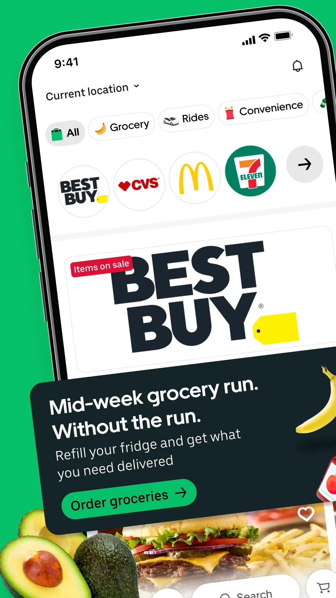Uber Eats: Food and Grocery app store screenshot 8 — Food And Drink (Android)