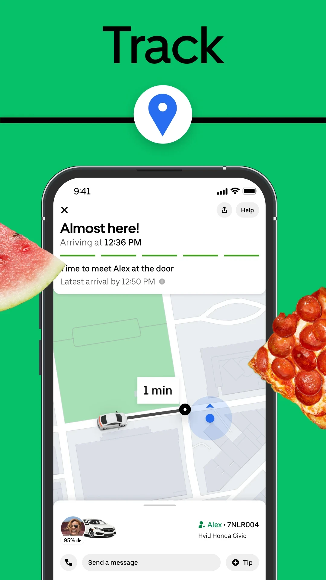 Uber Eats: Food and Grocery app store screenshot 5 — Food And Drink (Android)