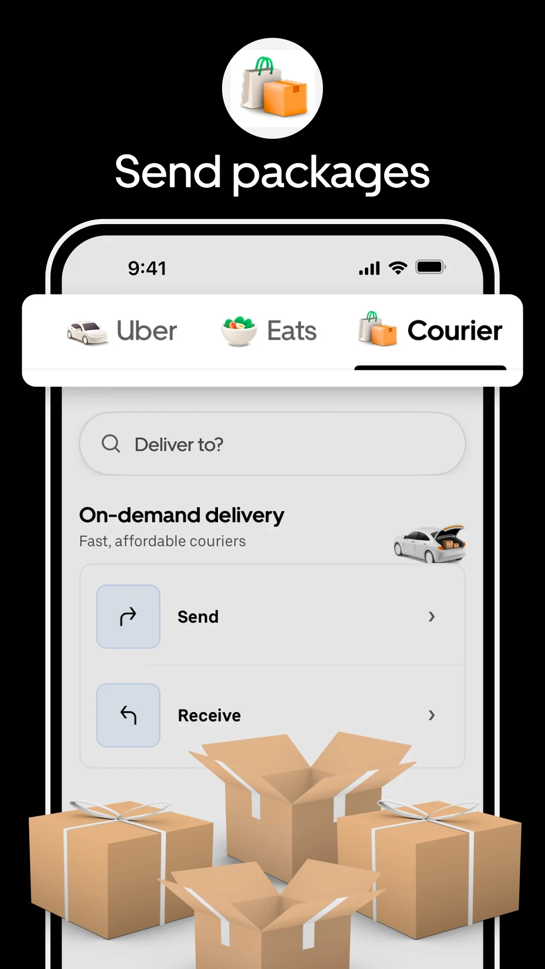 Uber: Rides, eats, hotels app store screenshot 7 — Maps And Navigation (Android)