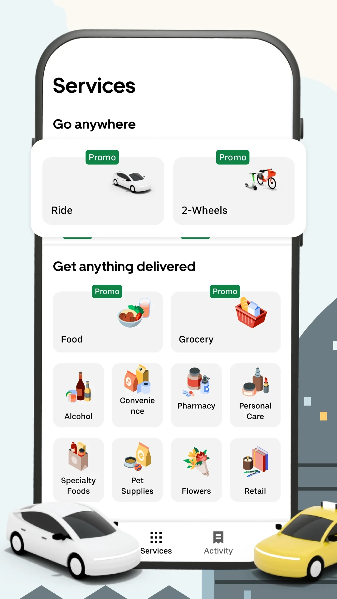 Uber - Request a ride app store screenshot 1 — Maps And Navigation (Android)