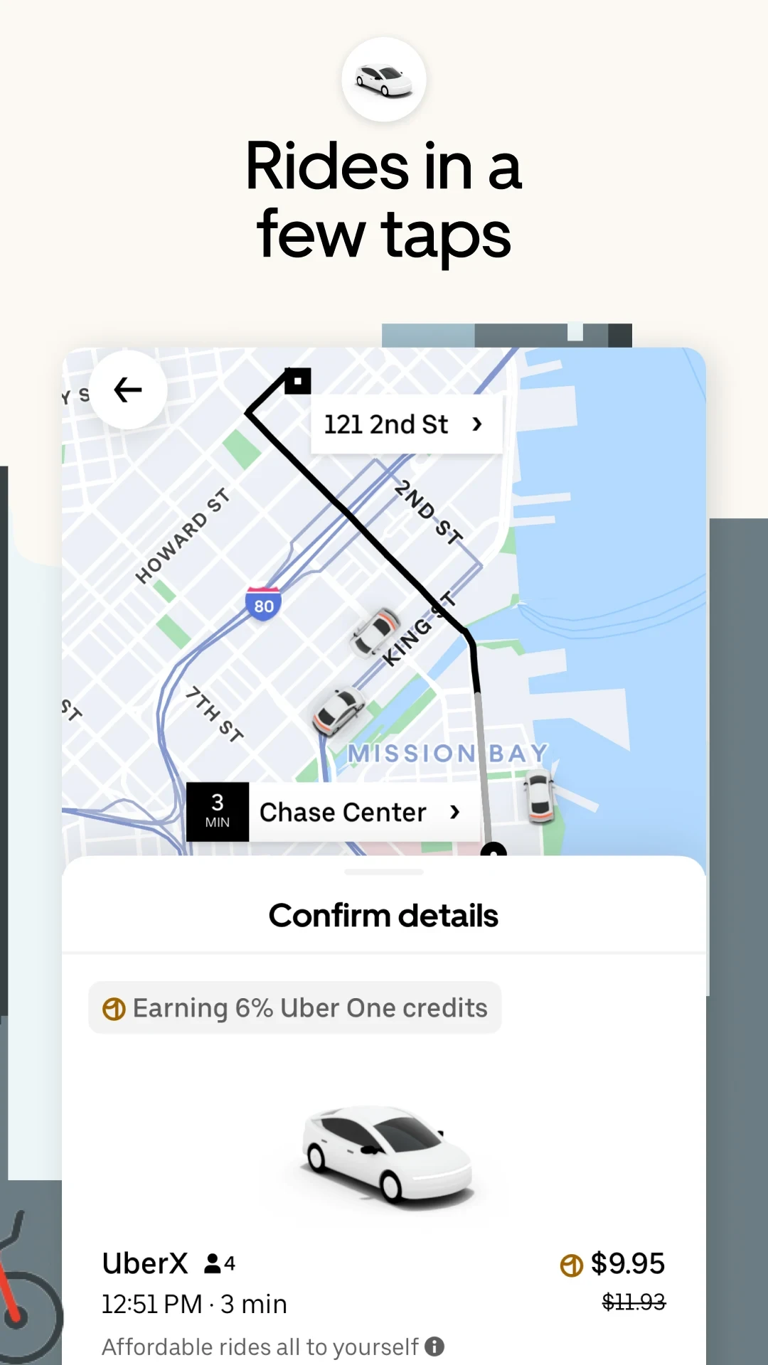 Uber - Request a ride app store screenshot 3 — Maps And Navigation (Android)