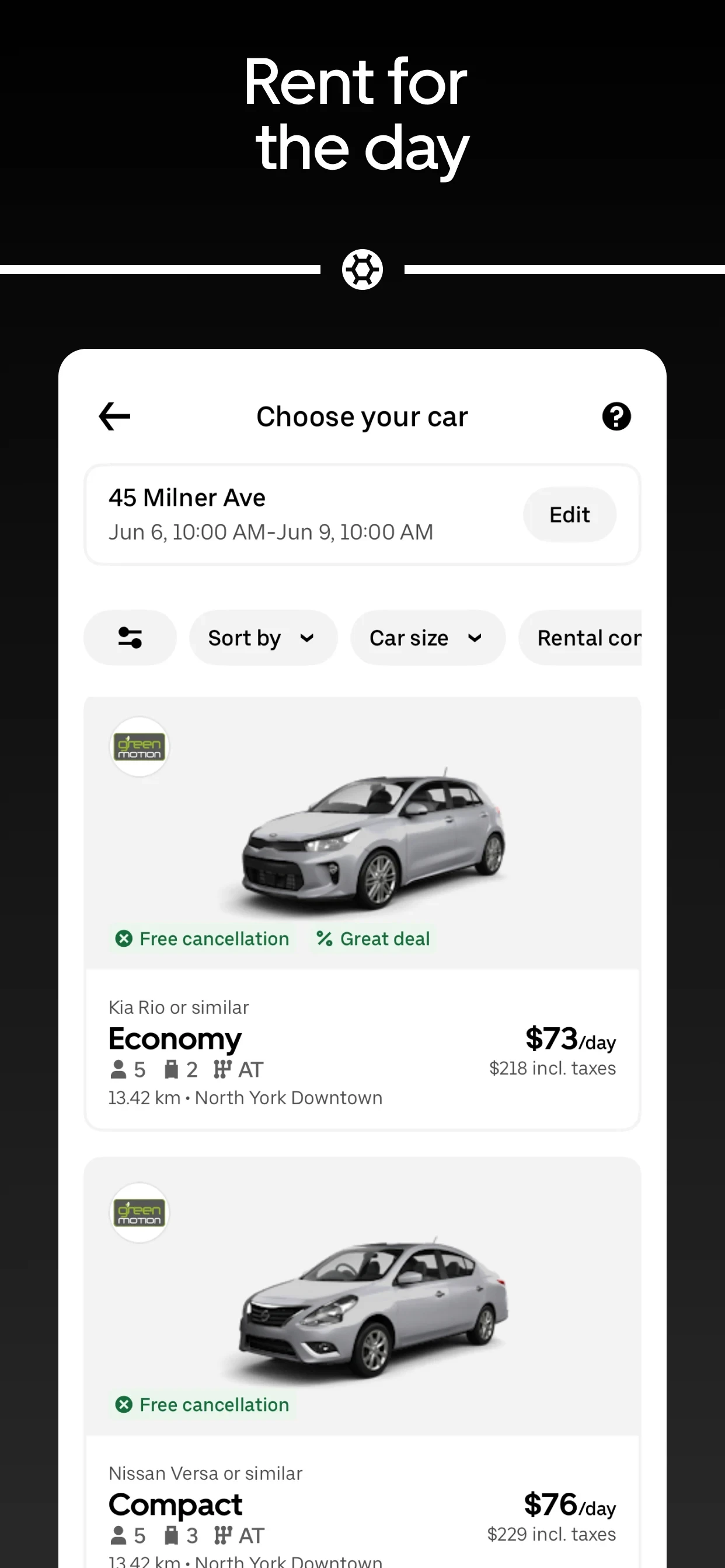 Uber - Request a ride app store screenshot 17 — Maps And Navigation (Android)