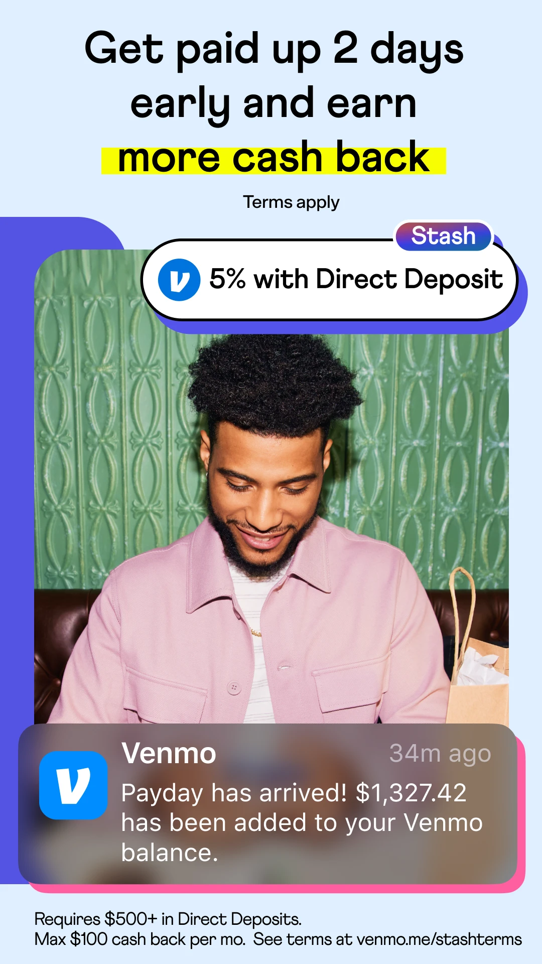 Venmo app store screenshot 5 — Finance (Android)