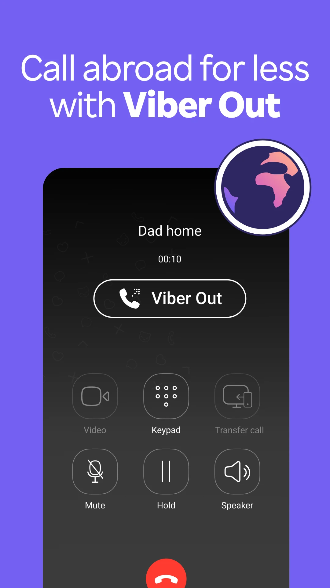 Rakuten Viber Messenger app store screenshot 3 — Communication (Android)