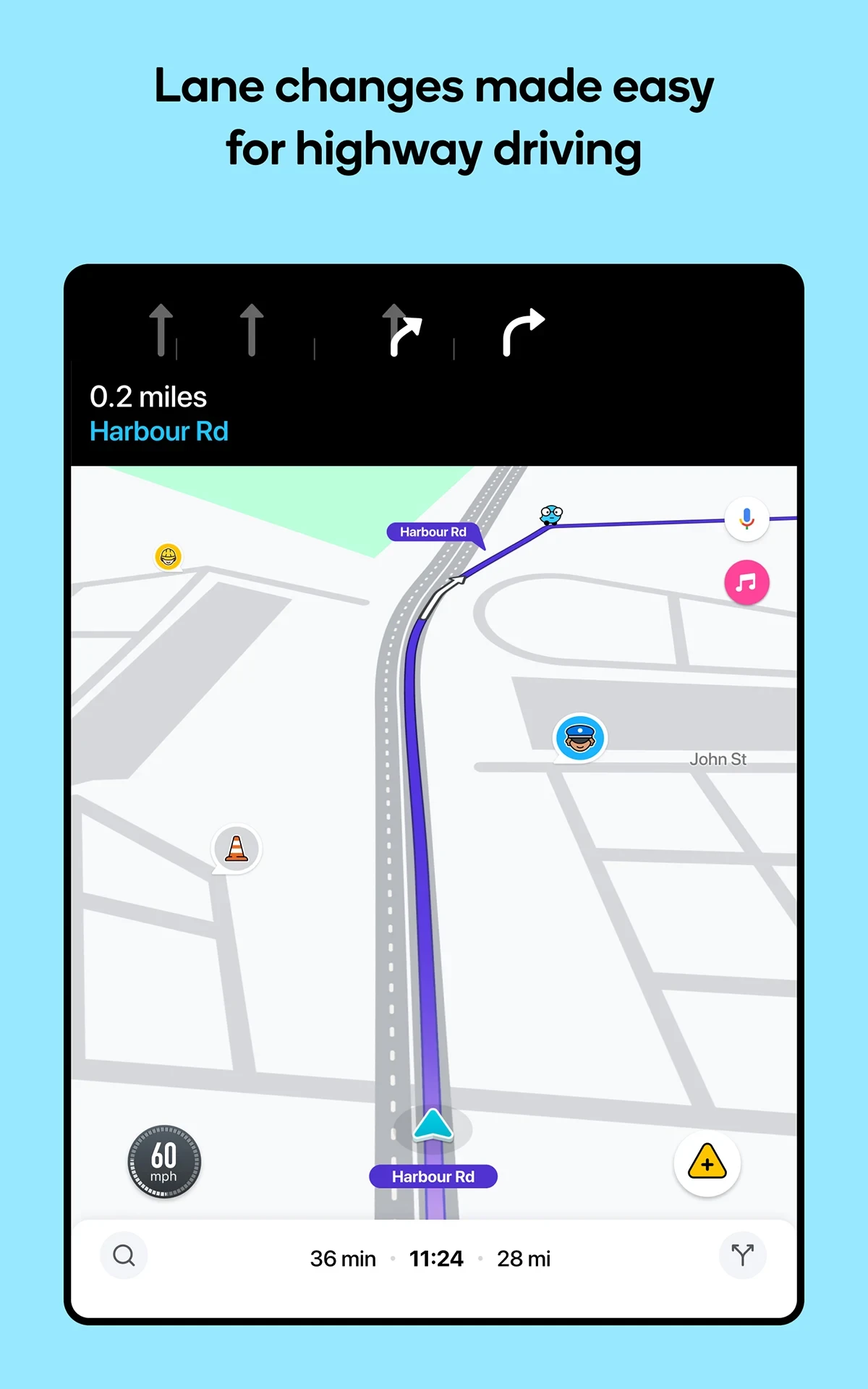 Waze Navigation & Live Traffic app store screenshot 14 — Maps And Navigation (Android)