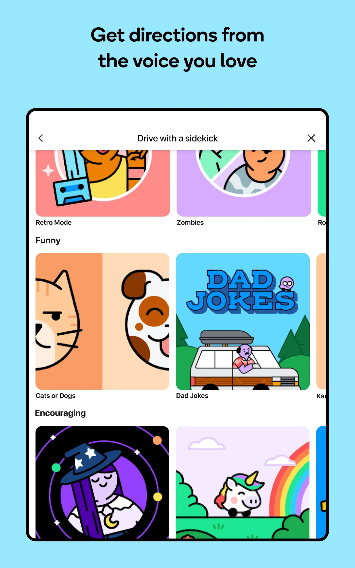 Waze Navigation & Live Traffic app store screenshot 20 — Maps And Navigation (Android)