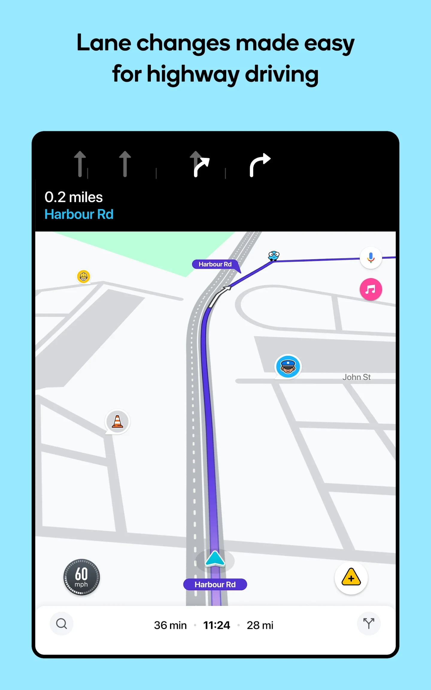 Waze Navigation & Live Traffic app store screenshot 22 — Maps And Navigation (Android)