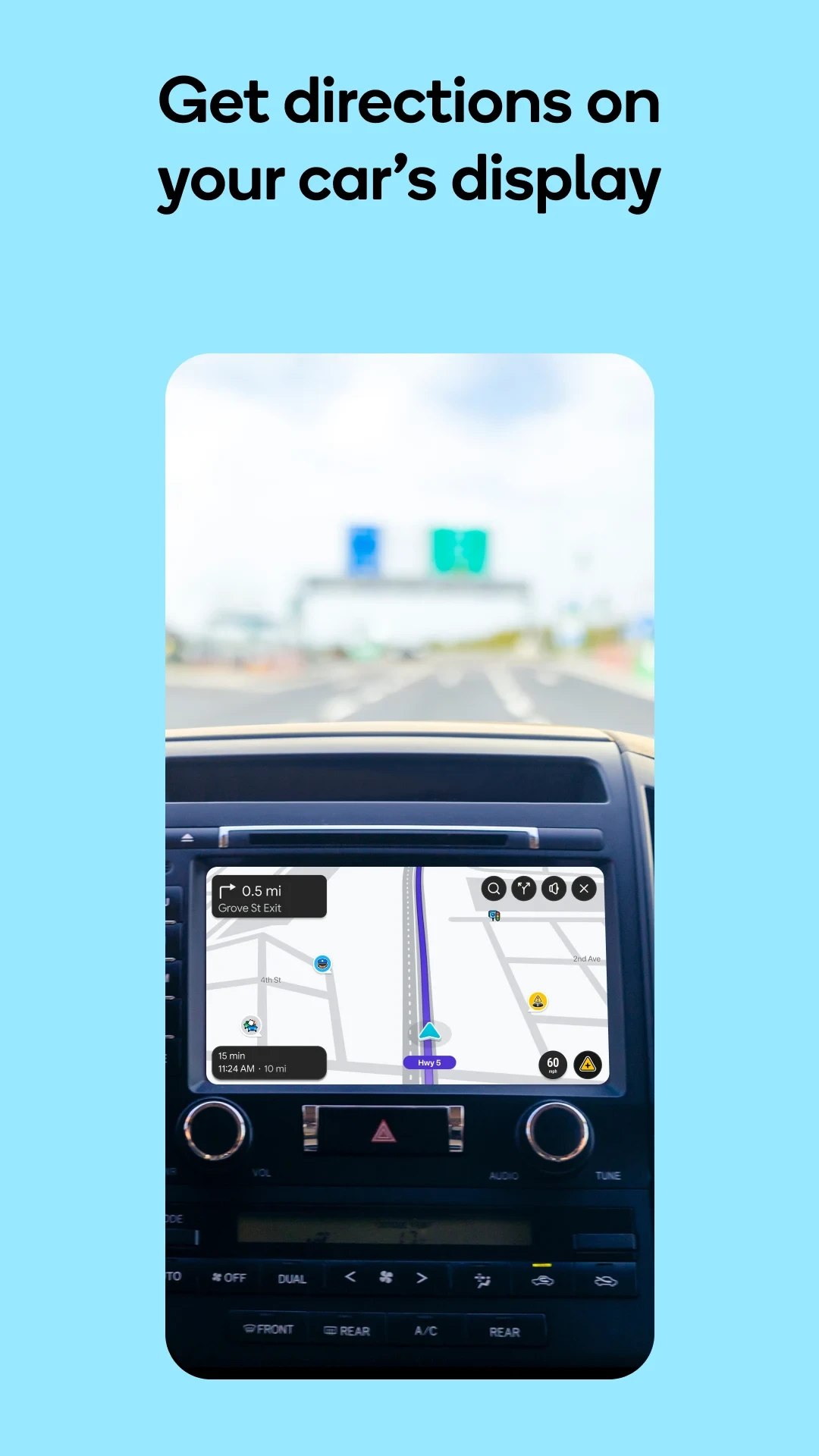 Waze Navigation & Live Traffic app store screenshot 6 — Maps And Navigation (Android)