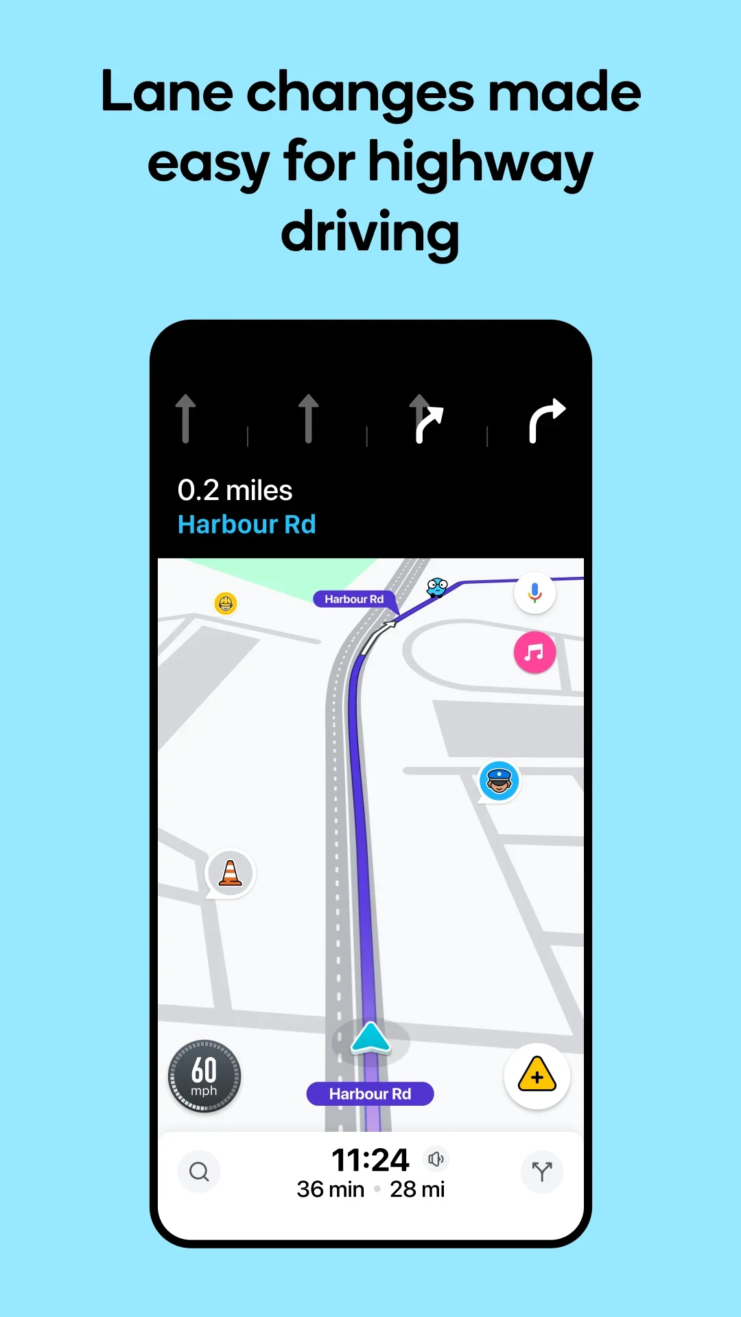 Waze Navigation & Live Traffic app store screenshot 8 — Maps And Navigation (Android)