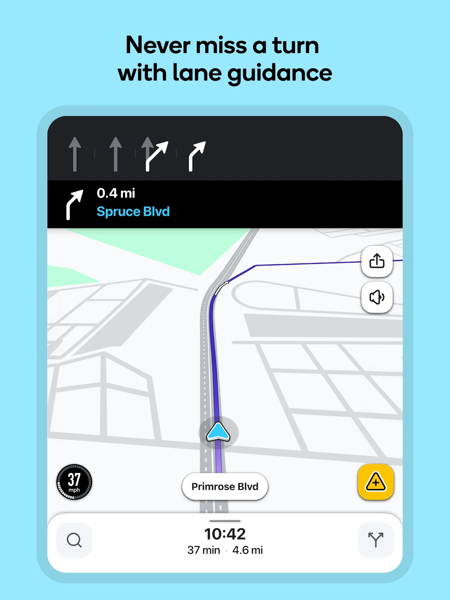 Waze Navigation & Live Traffic app store screenshot 12 — Maps And Navigation (Android)
