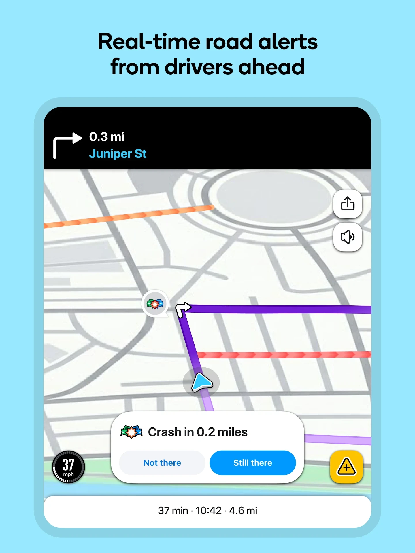 Waze Navigation & Live Traffic app store screenshot 18 — Maps And Navigation (Android)