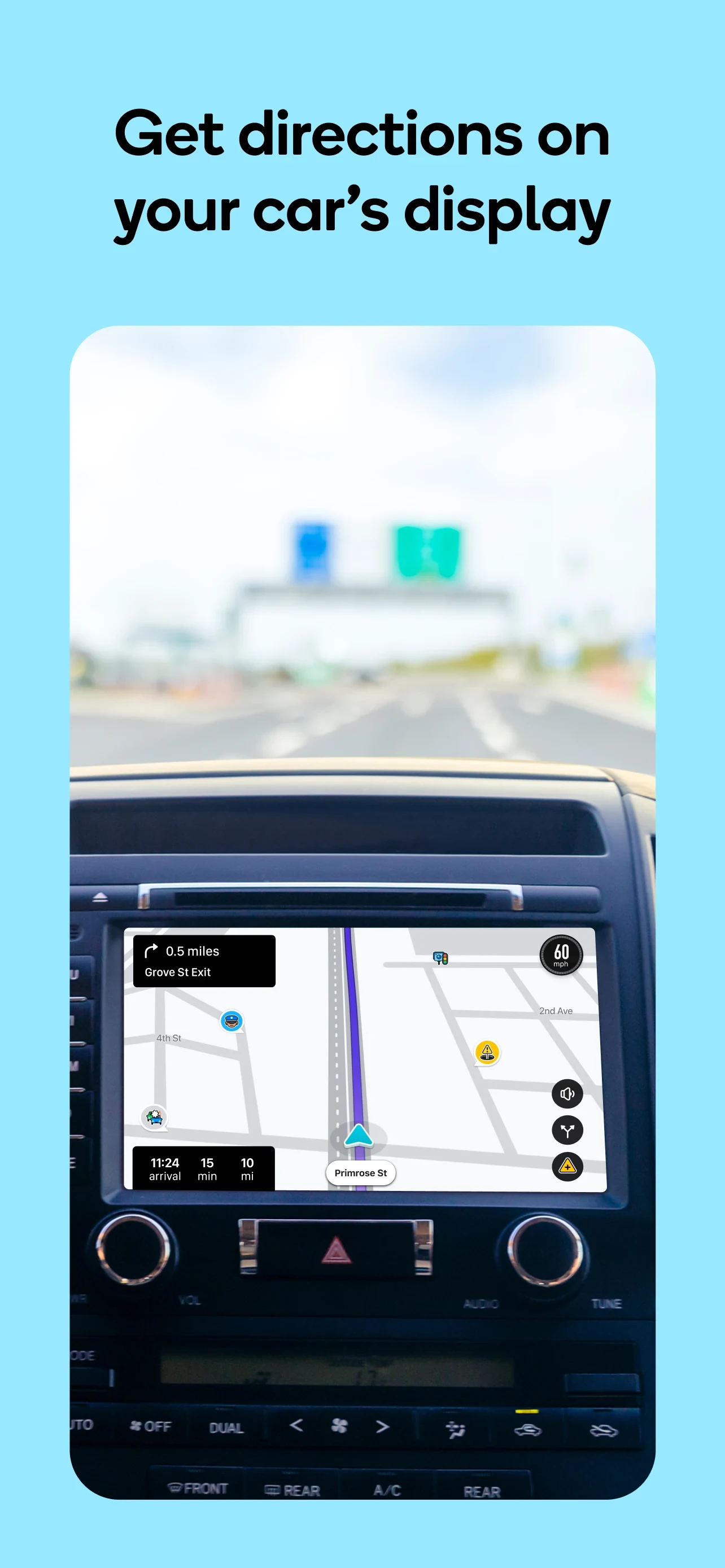 Waze Navigation & Live Traffic app store screenshot 6 — Maps And Navigation (Android)