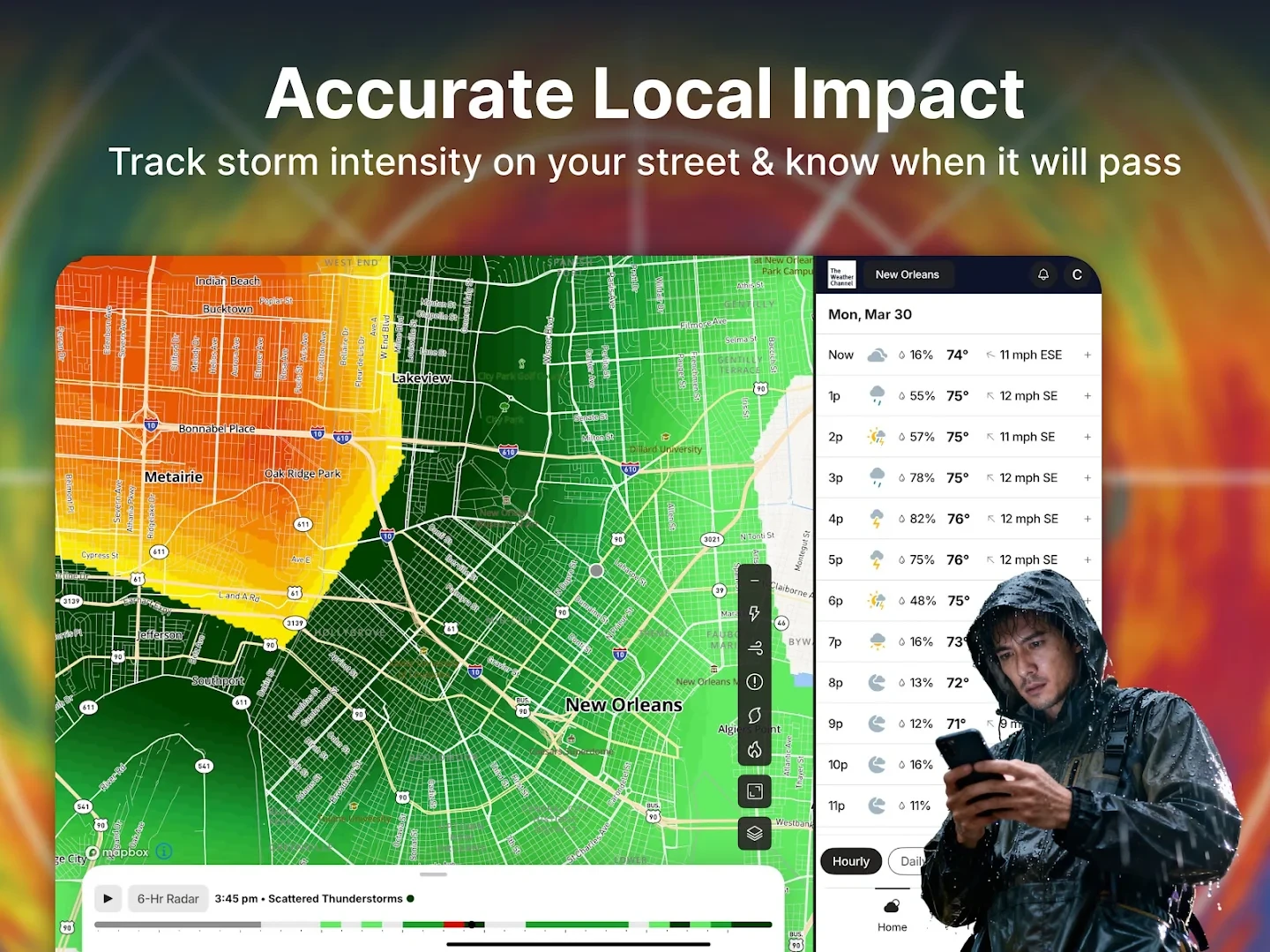 The Weather Channel - Radar app store screenshot 10 — Weather (Android)