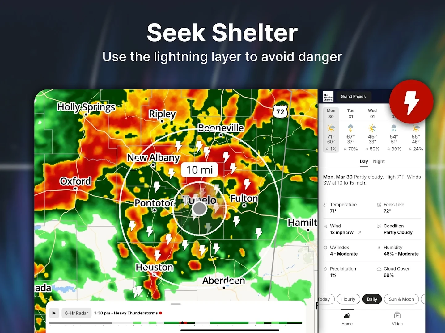 The Weather Channel - Radar app store screenshot 16 — Weather (Android)