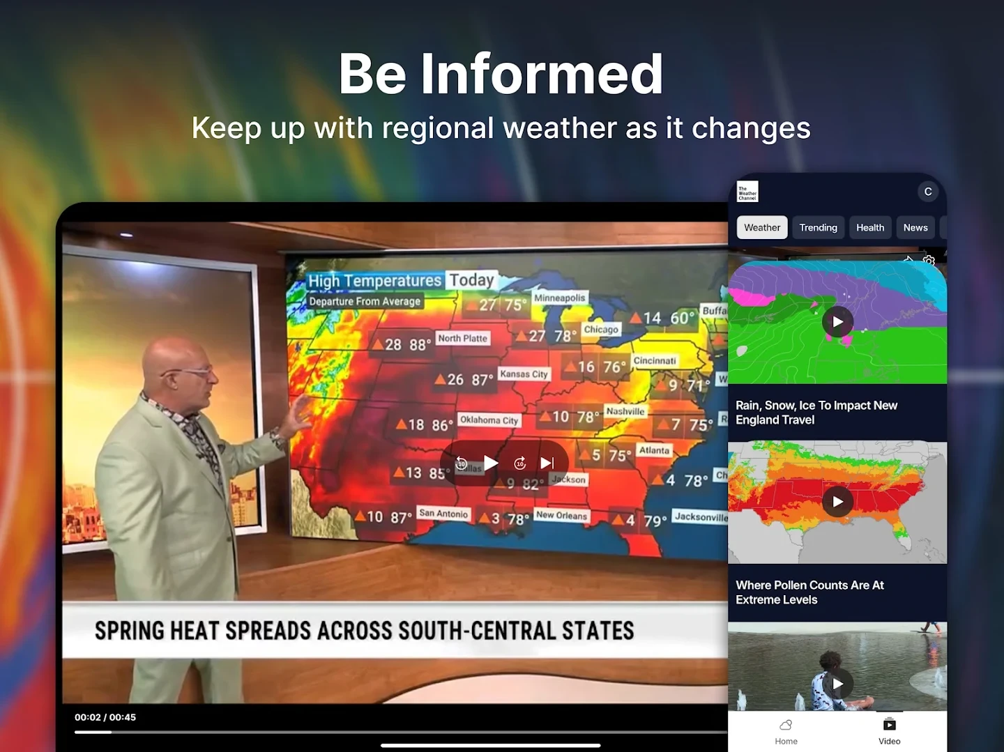The Weather Channel - Radar app store screenshot 18 — Weather (Android)