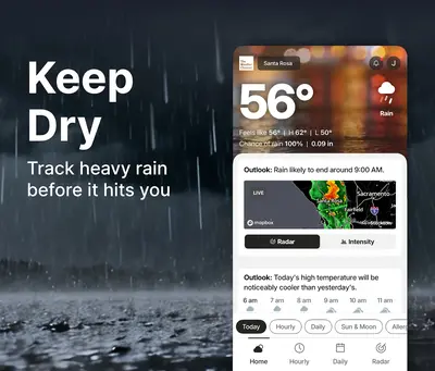 The Weather Channel - Radar app store screenshot 1 — Weather (Android)